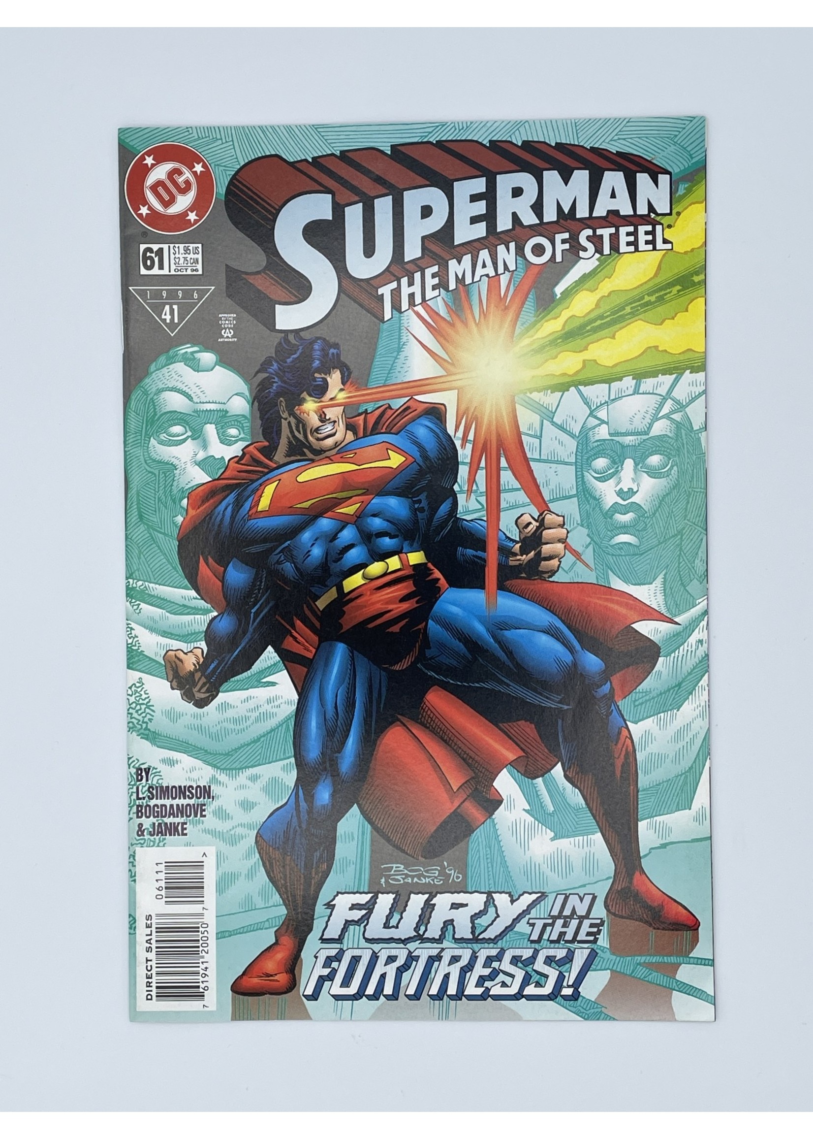 DC Superman Man Of Steel #61 Dc October 1996