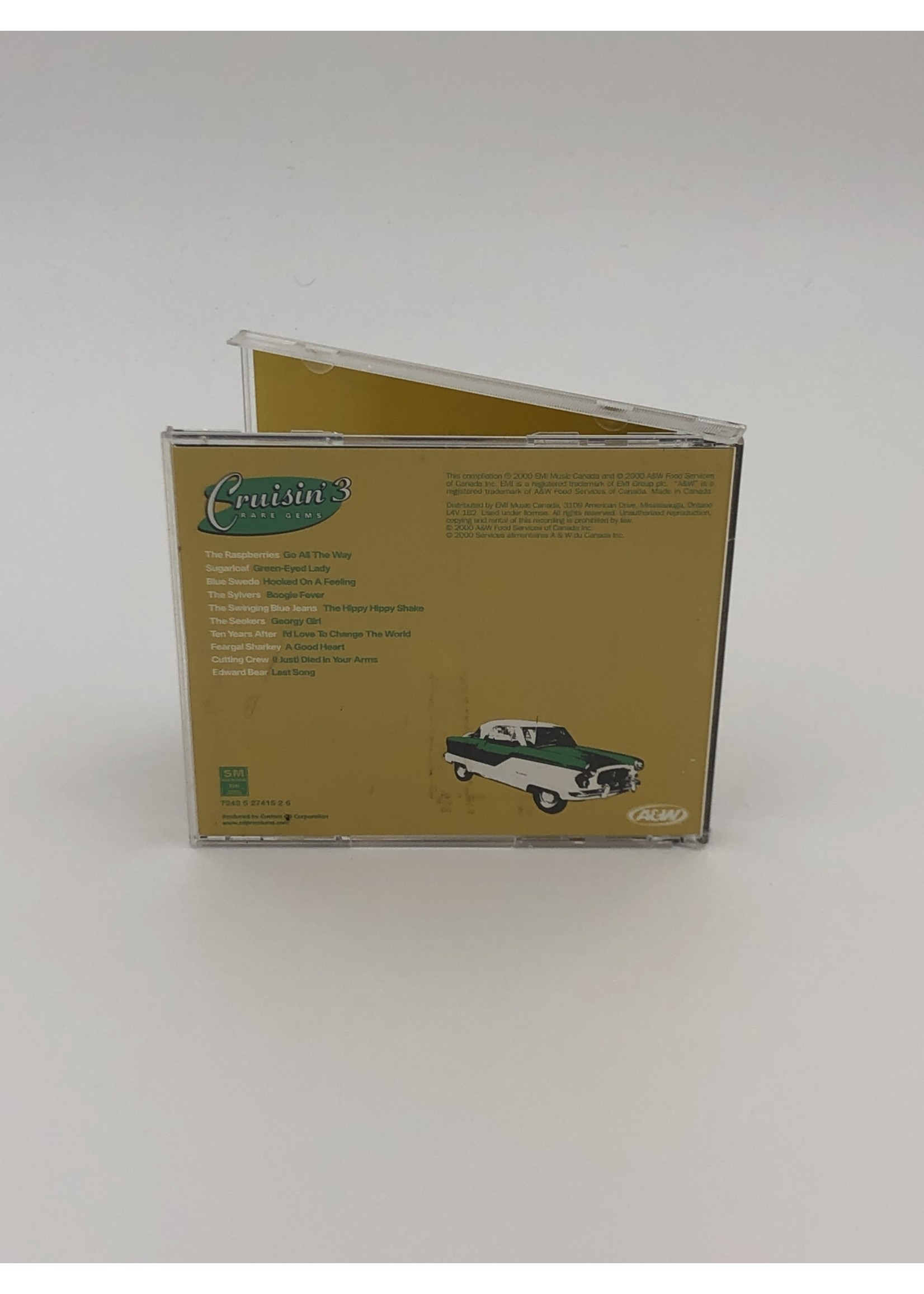 CD A&W Cruisin 3 Rare Gems CD