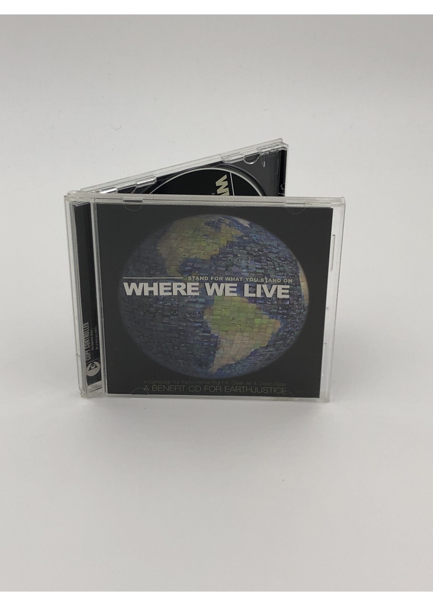 CD Where We Live Stand for what you Stand On CD