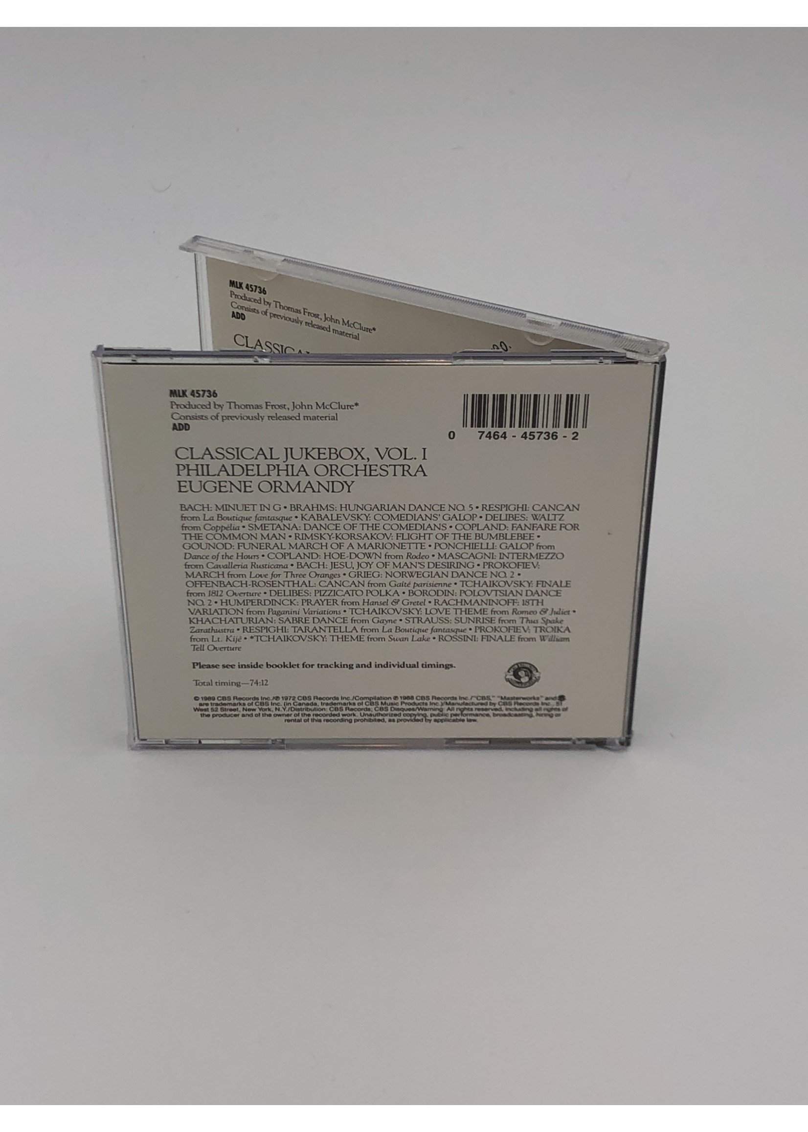 CD Classical Jukebox Volume 1 CD