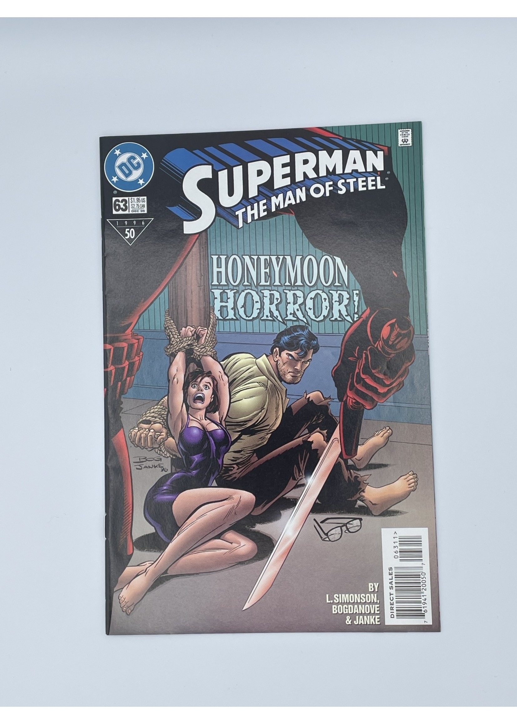 DC Superman The Man Of Steel #63 Dc December 1996