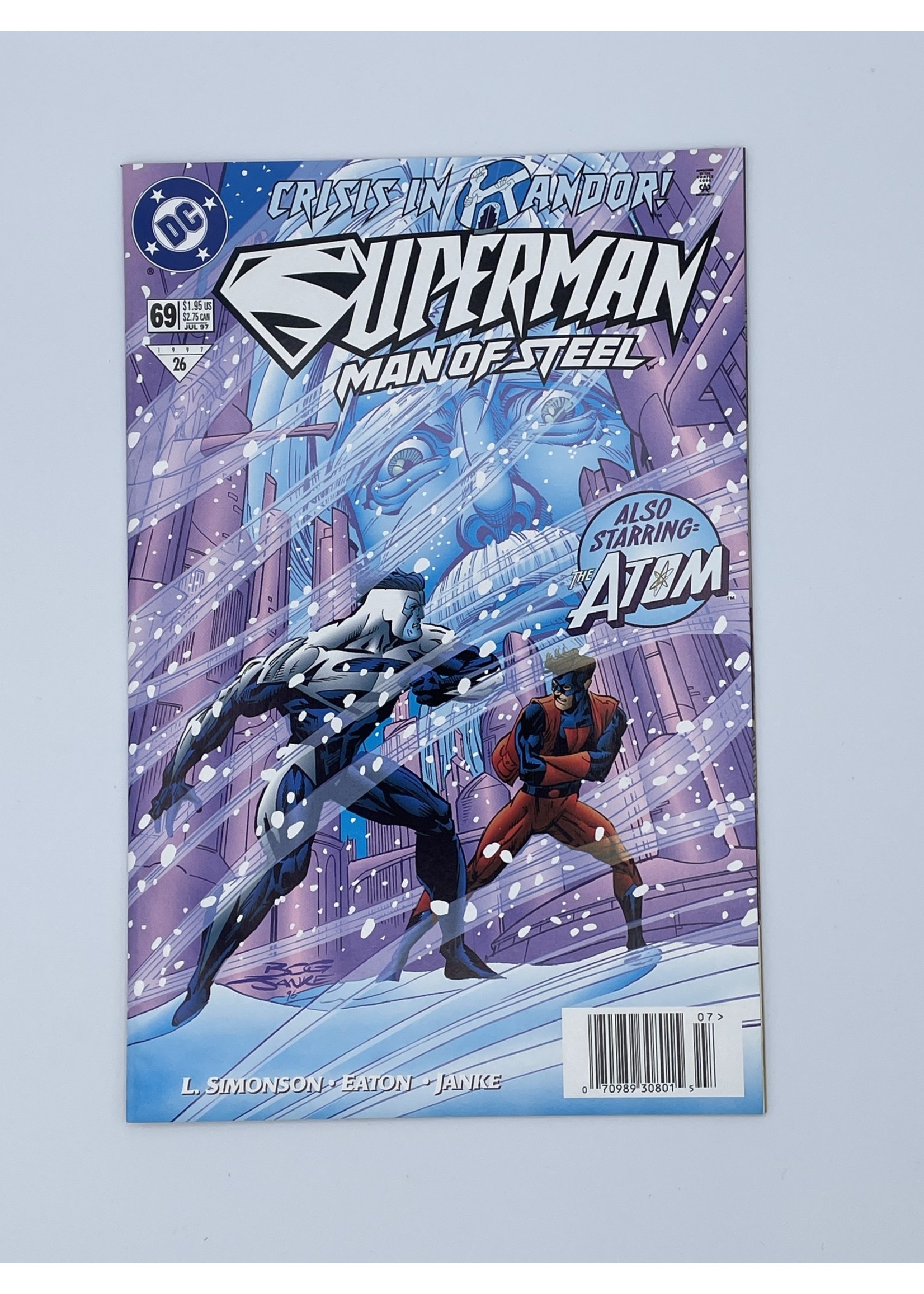 DC Superman The Man Of Steel #69 Dc July 1997