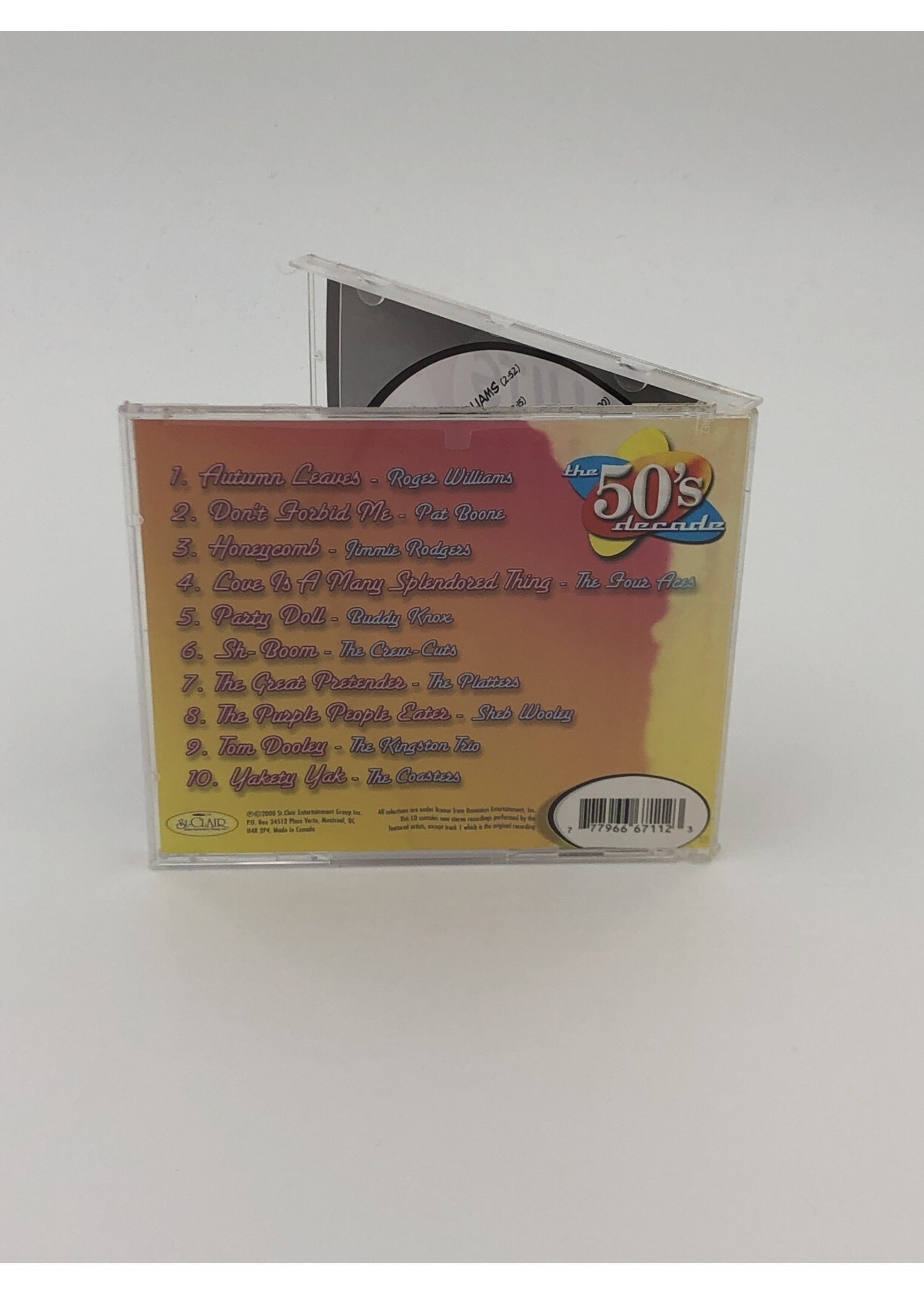 CD Number 1 Hits of the 50s CD