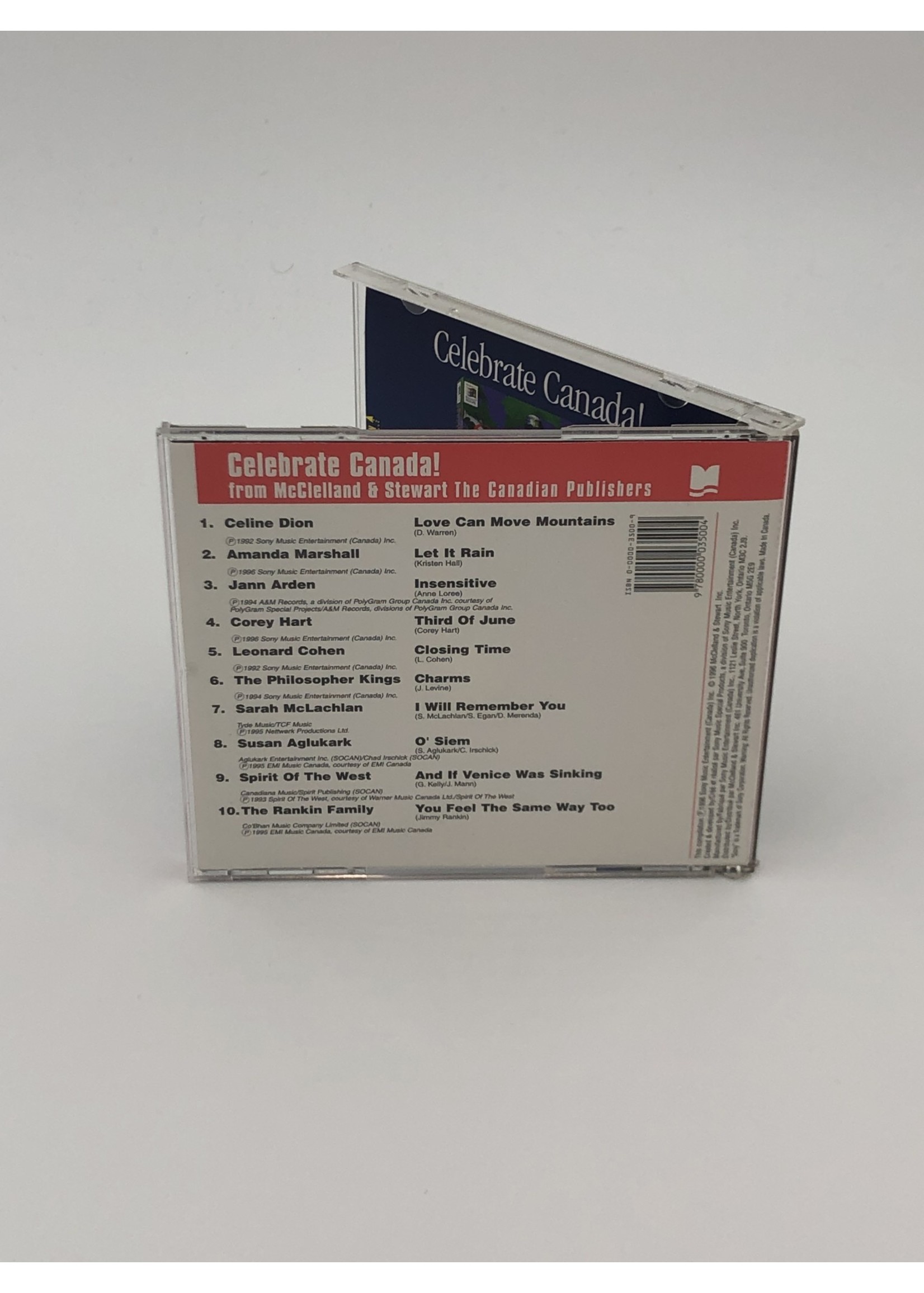 CD Celebrate Canada Various Artists CD