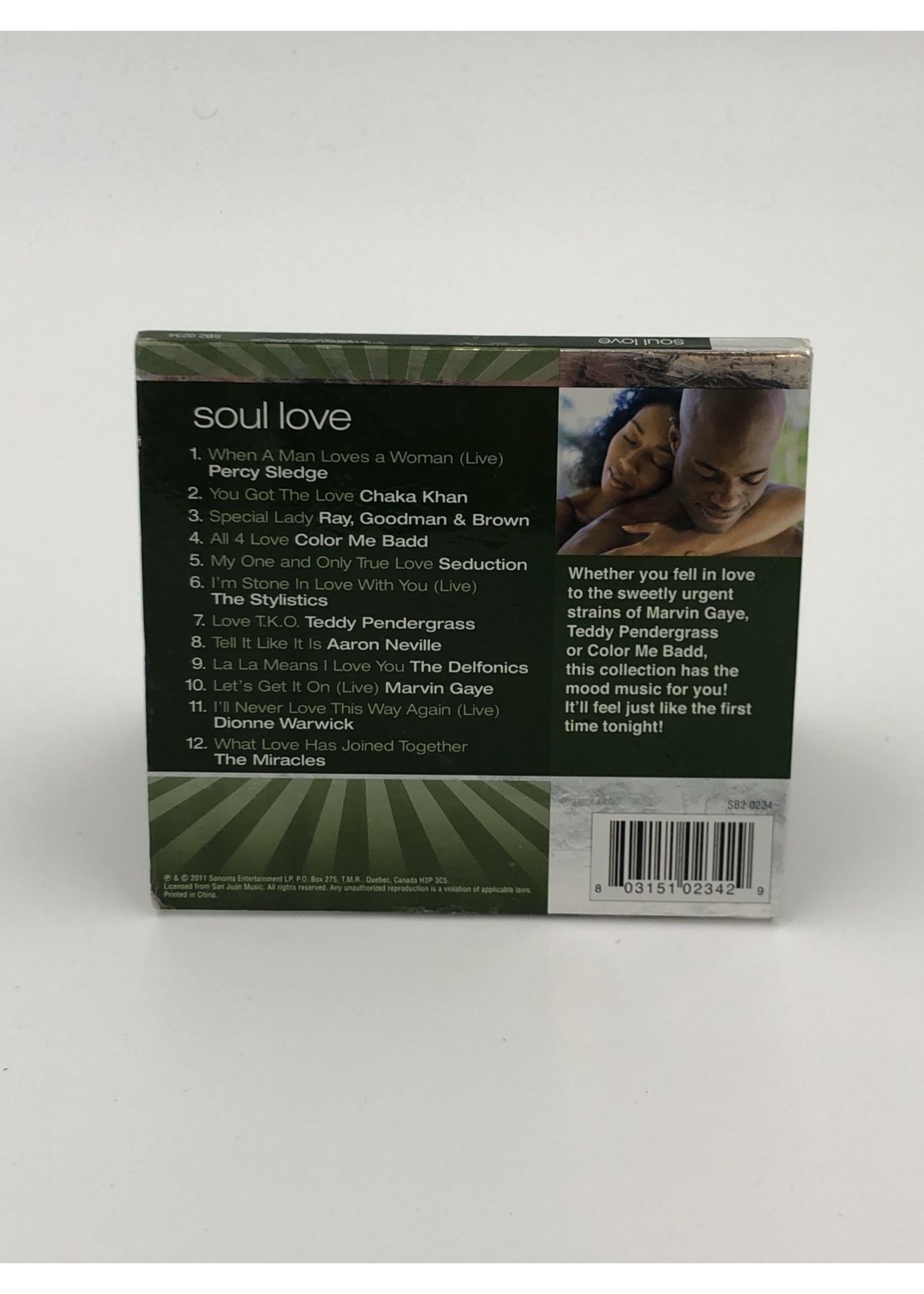 CD Soul Love Sexy Music CD