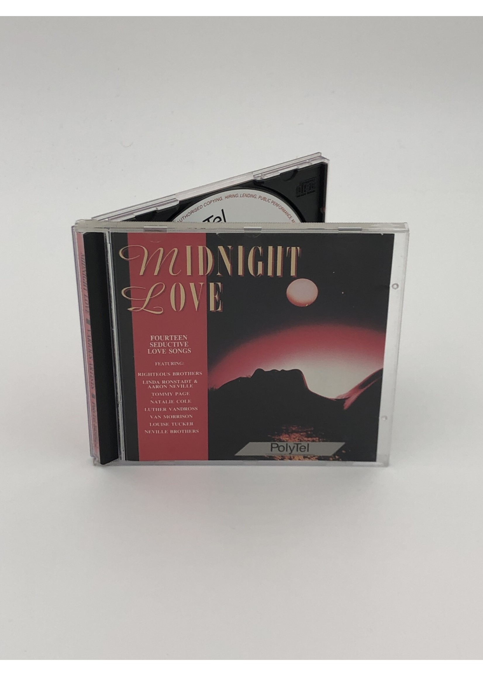 CD Midnight Love Various Artists CD