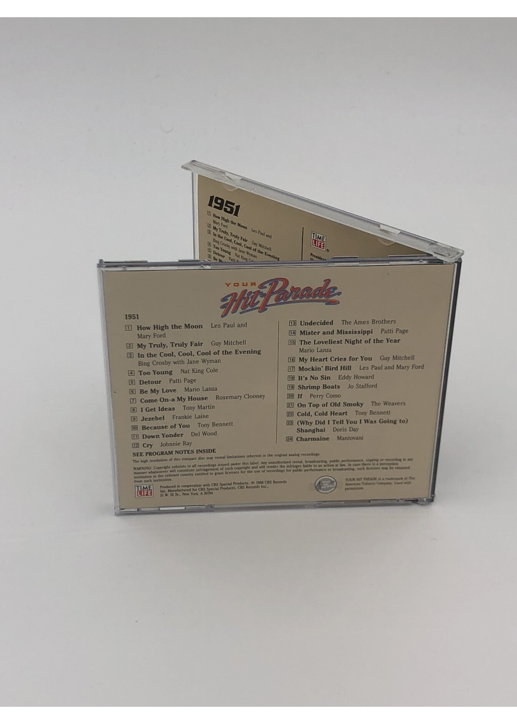 CD Your Hit Parade 1951 CD