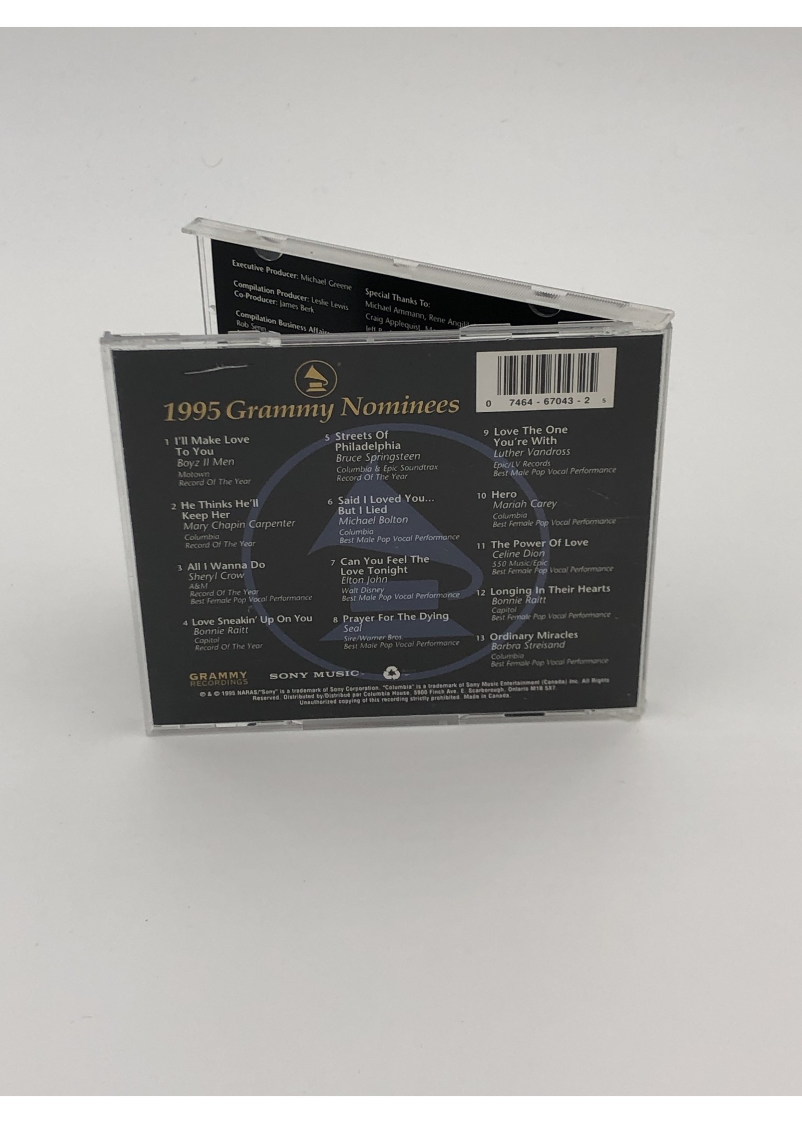 CD 1995 Grammy Nominees CD