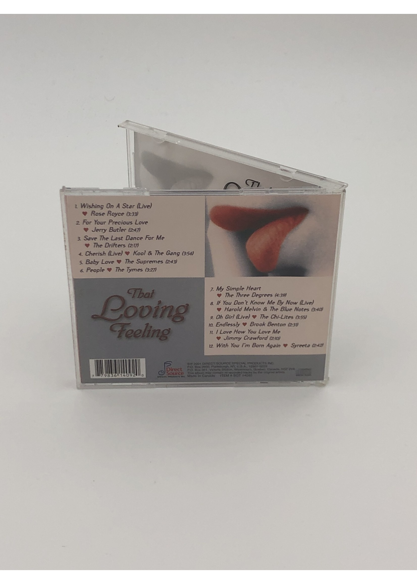 CD Hot Loving Feeling Sexy Music CD