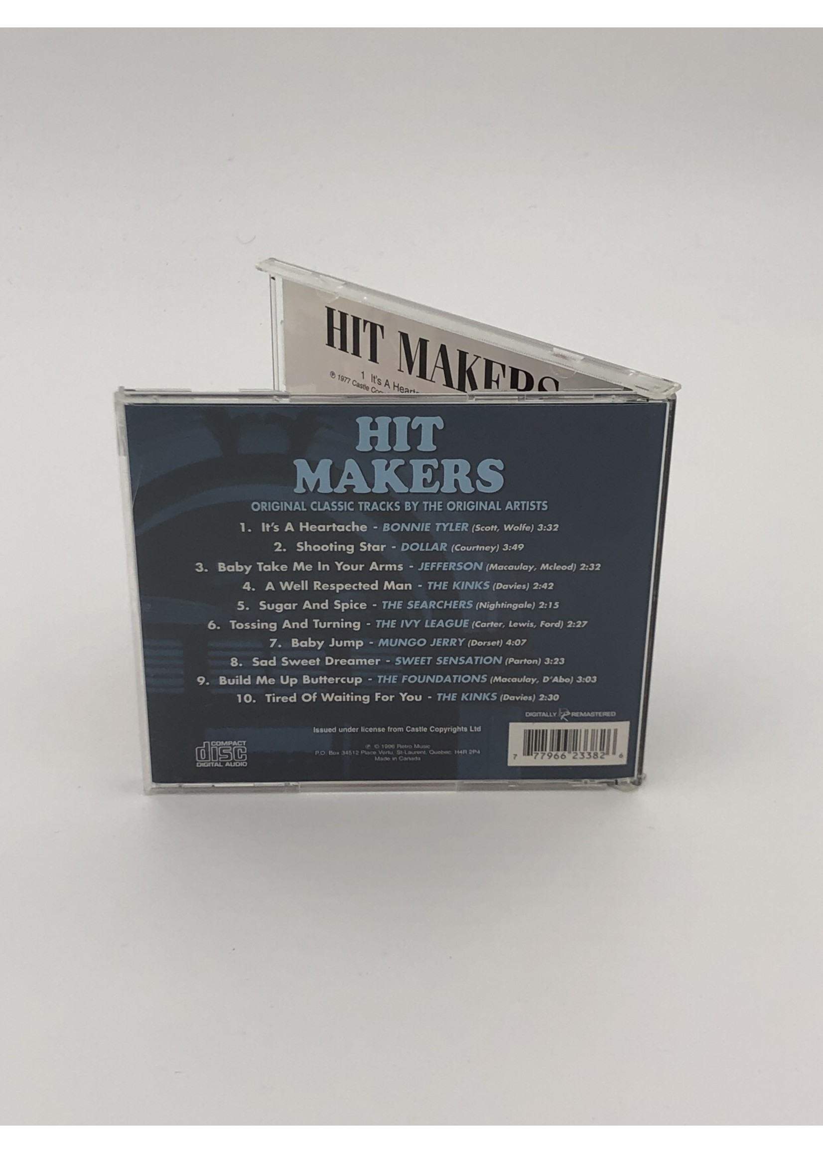 CD Hit Makers Various Artists CD