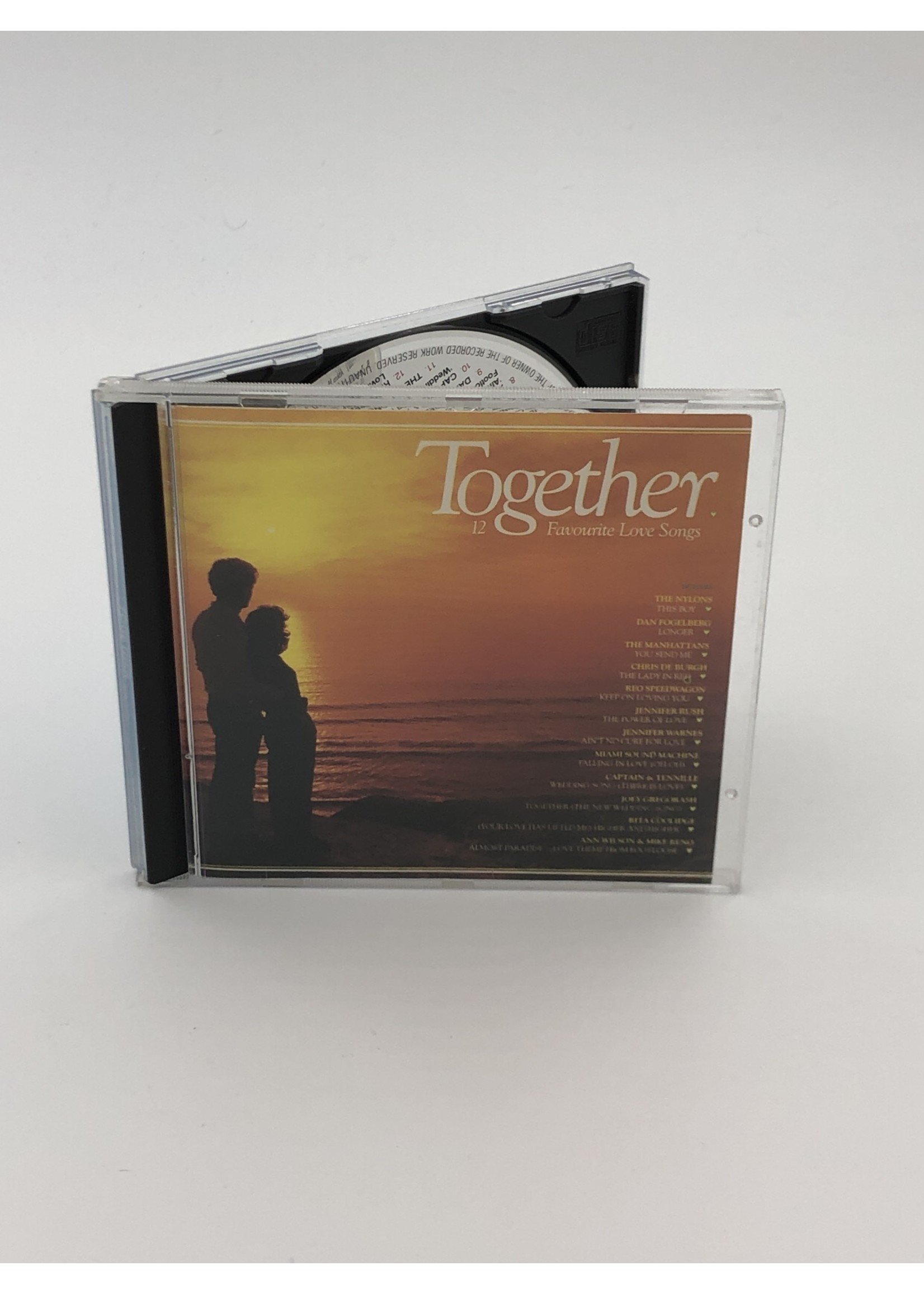 CD Together 12 Favorite Love Songs CD