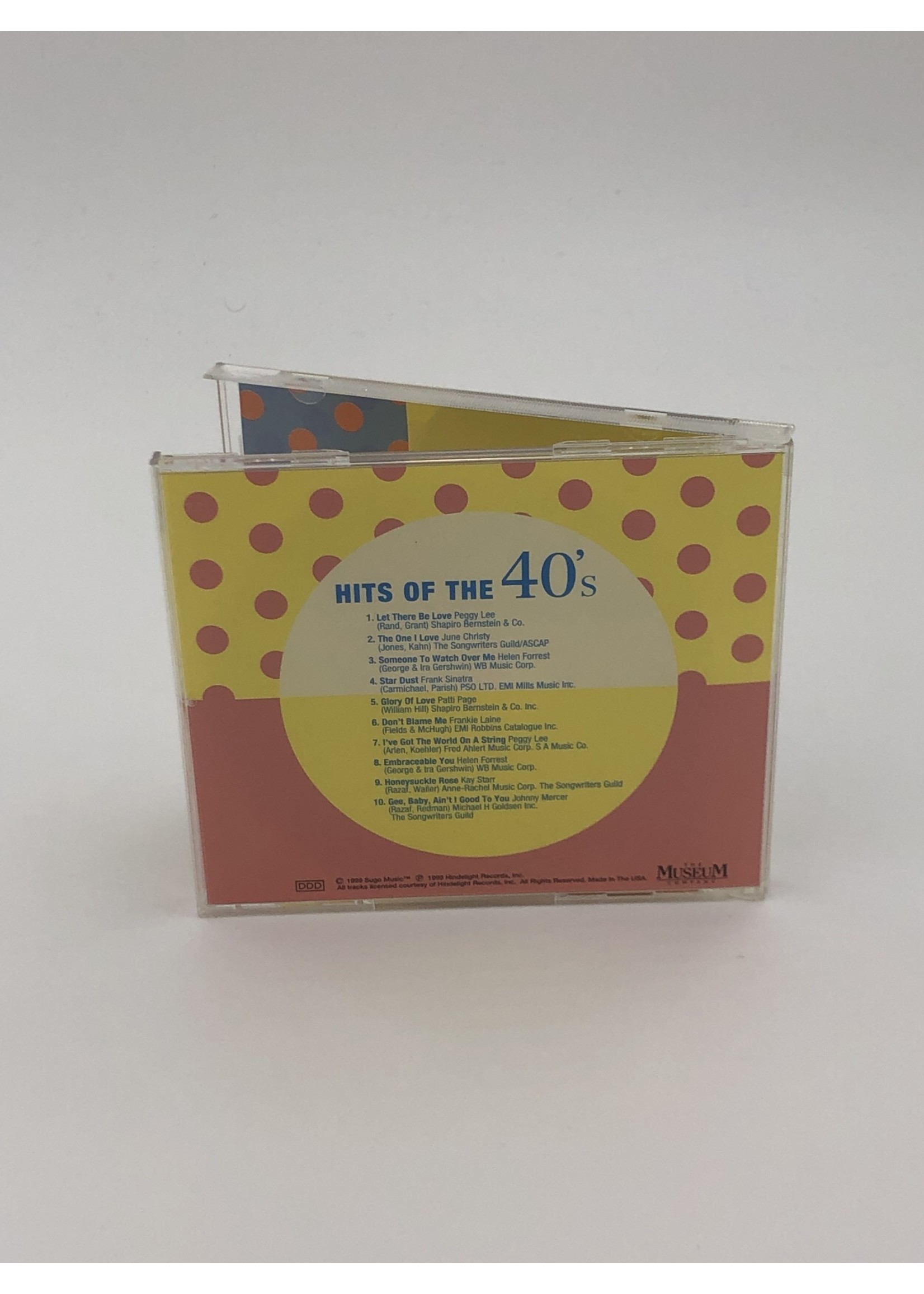 CD Hits of the 40s CD