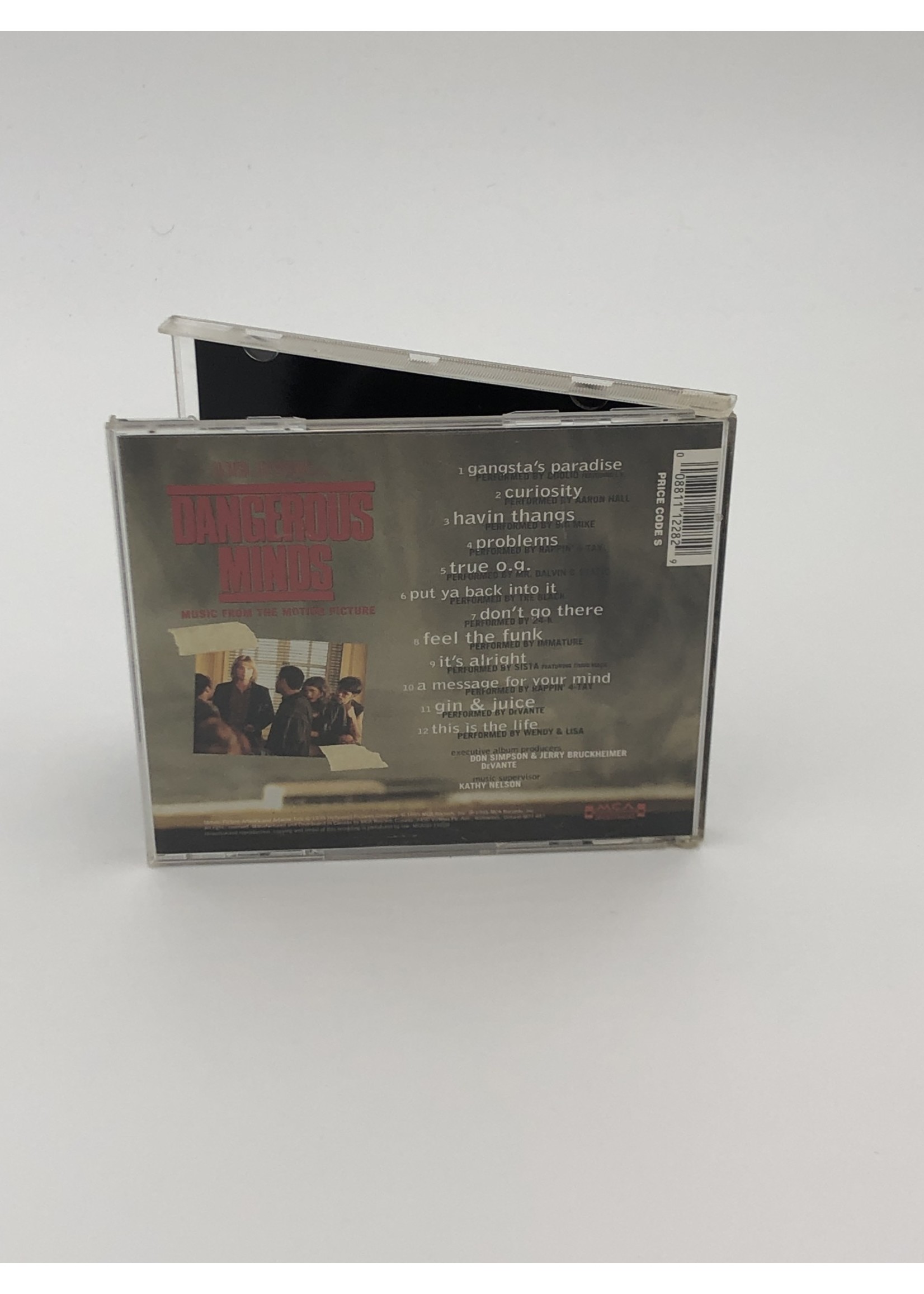 CD Dangerous Minds Motion Picture Soundtrack CD