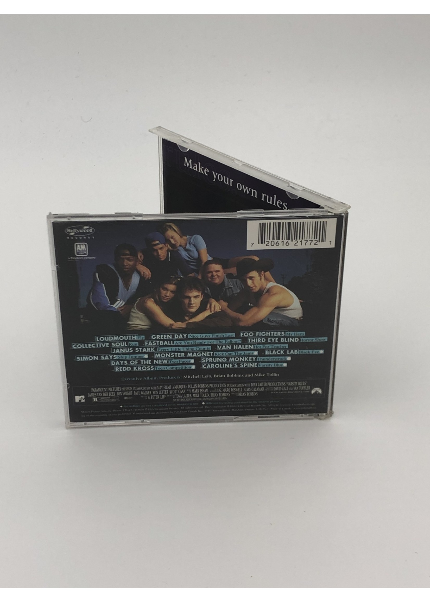 CD Varsity Blues Music Motion Picture Soundtrack CD