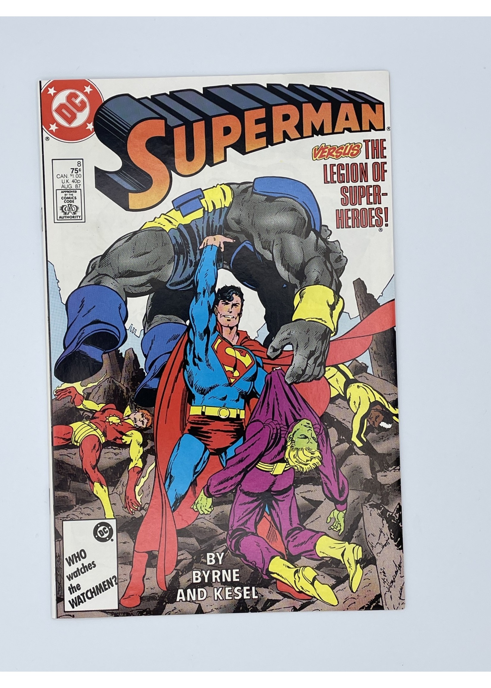 DC Superman #8 Dc August 1987
