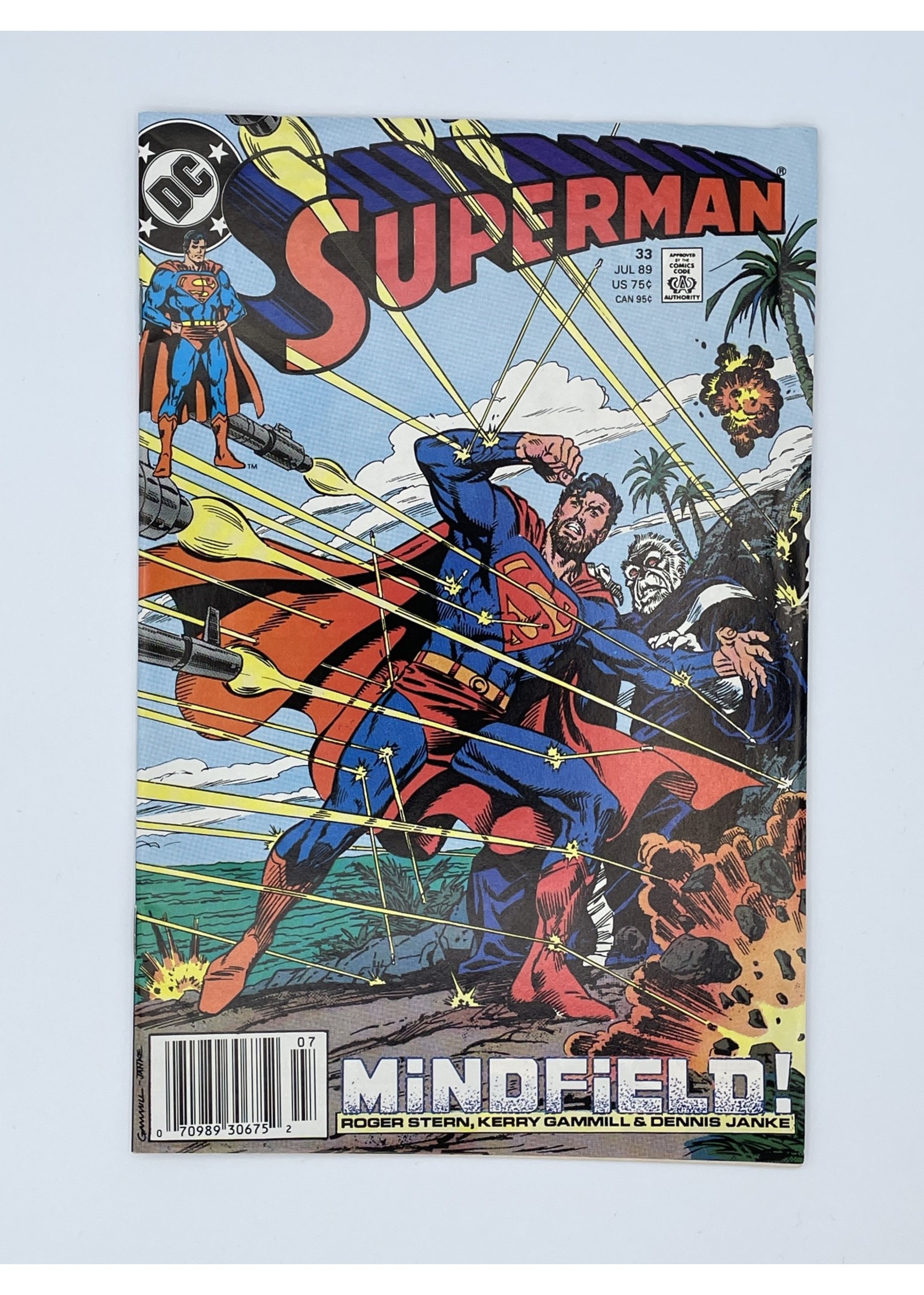 DC Superman #33 Dc July 1989