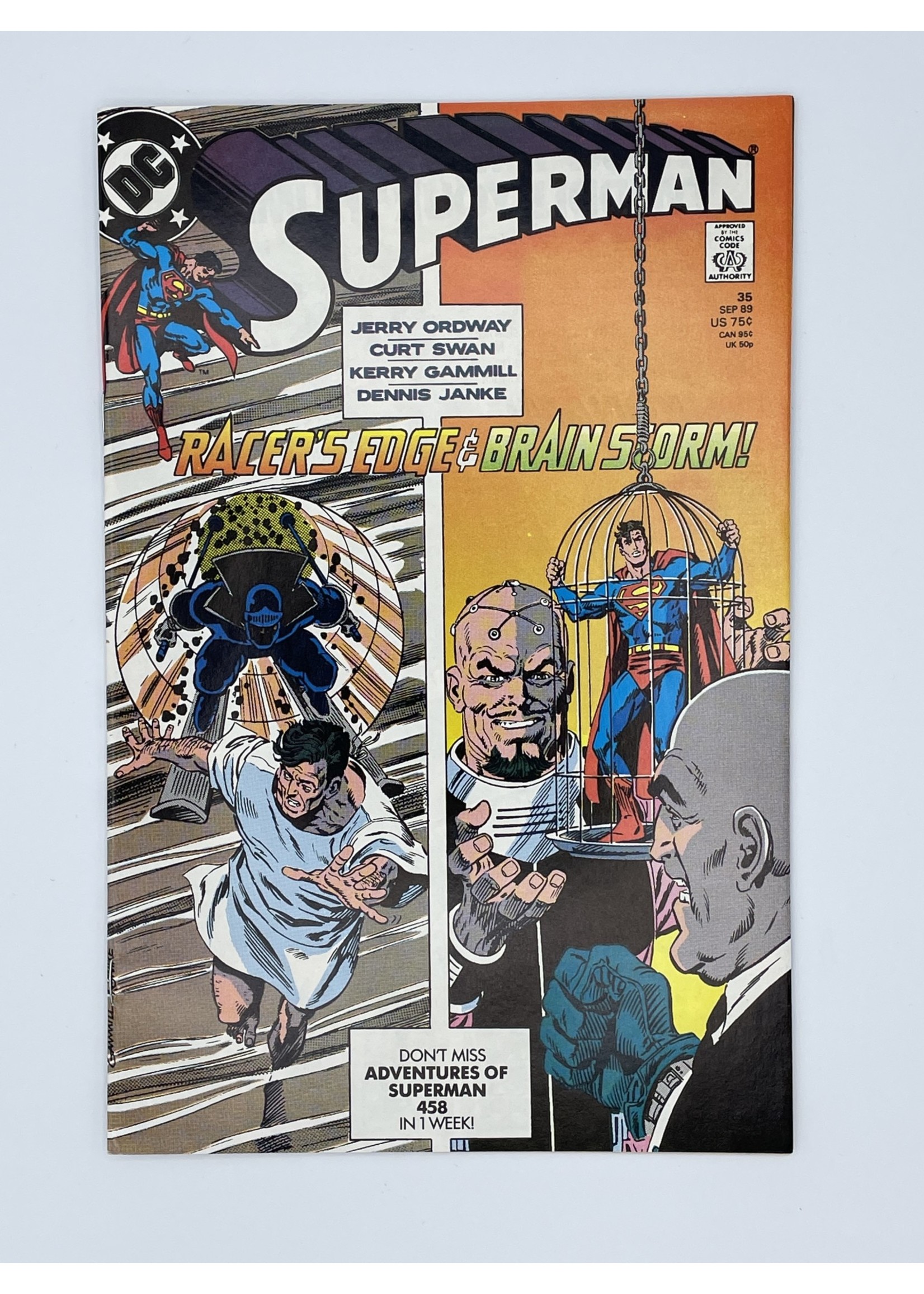 DC Superman #35 Dc September 1989