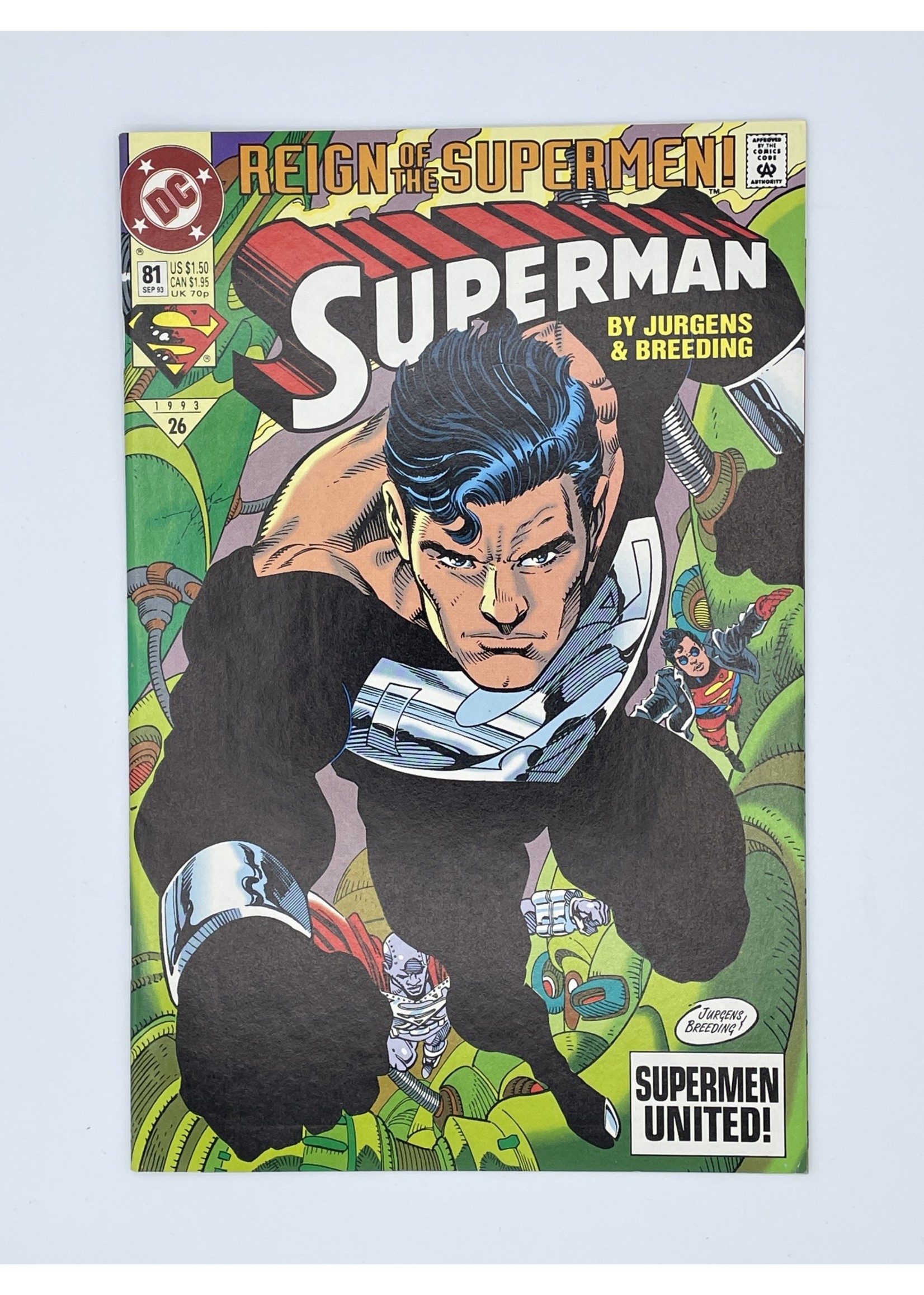 DC Superman #81 Dc September 1993