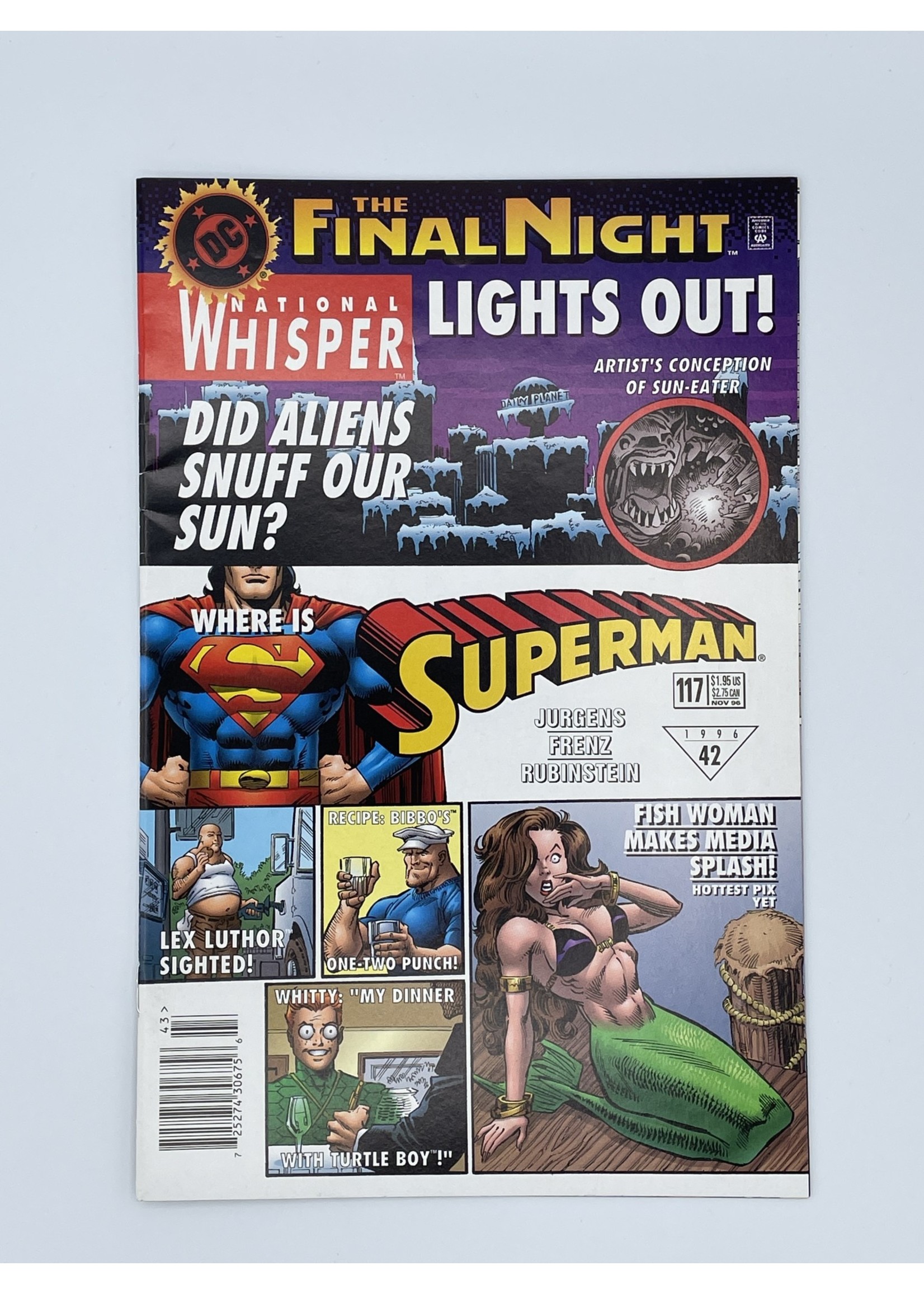 DC Superman #117 Dc November 1996