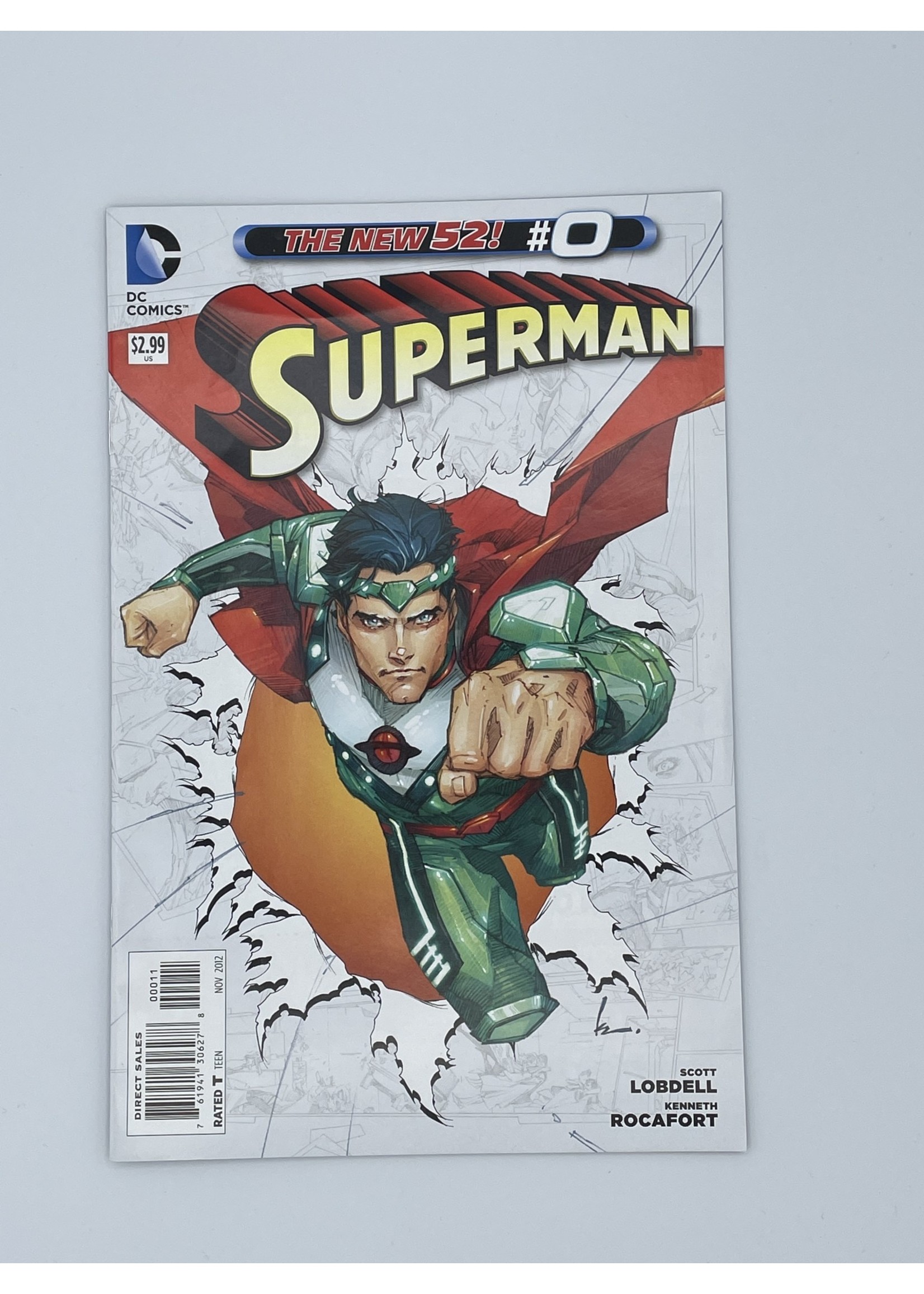 DC Superman #0 Dc November 2012