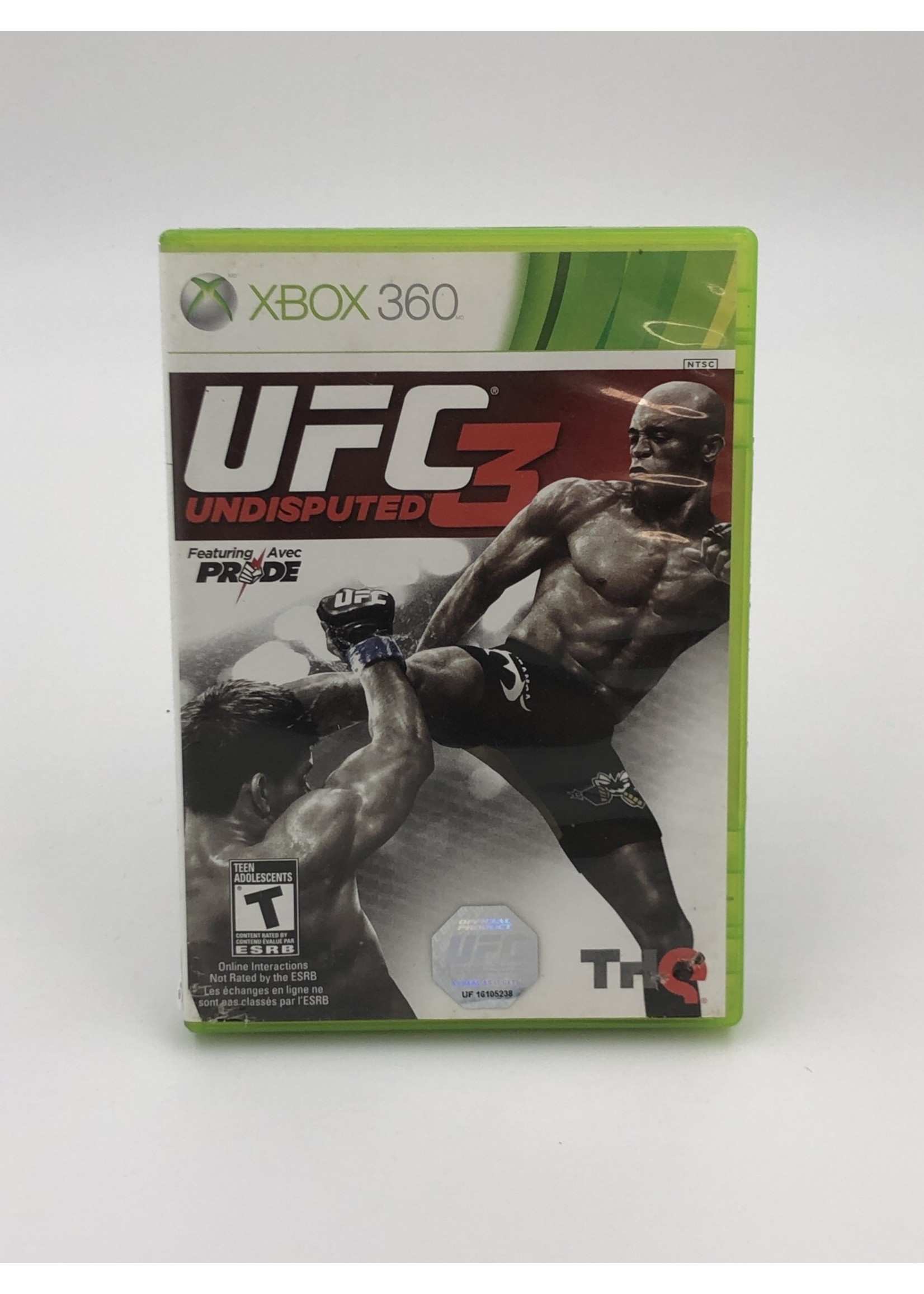 Xbox Ufc Undisputed 3 Xbox360