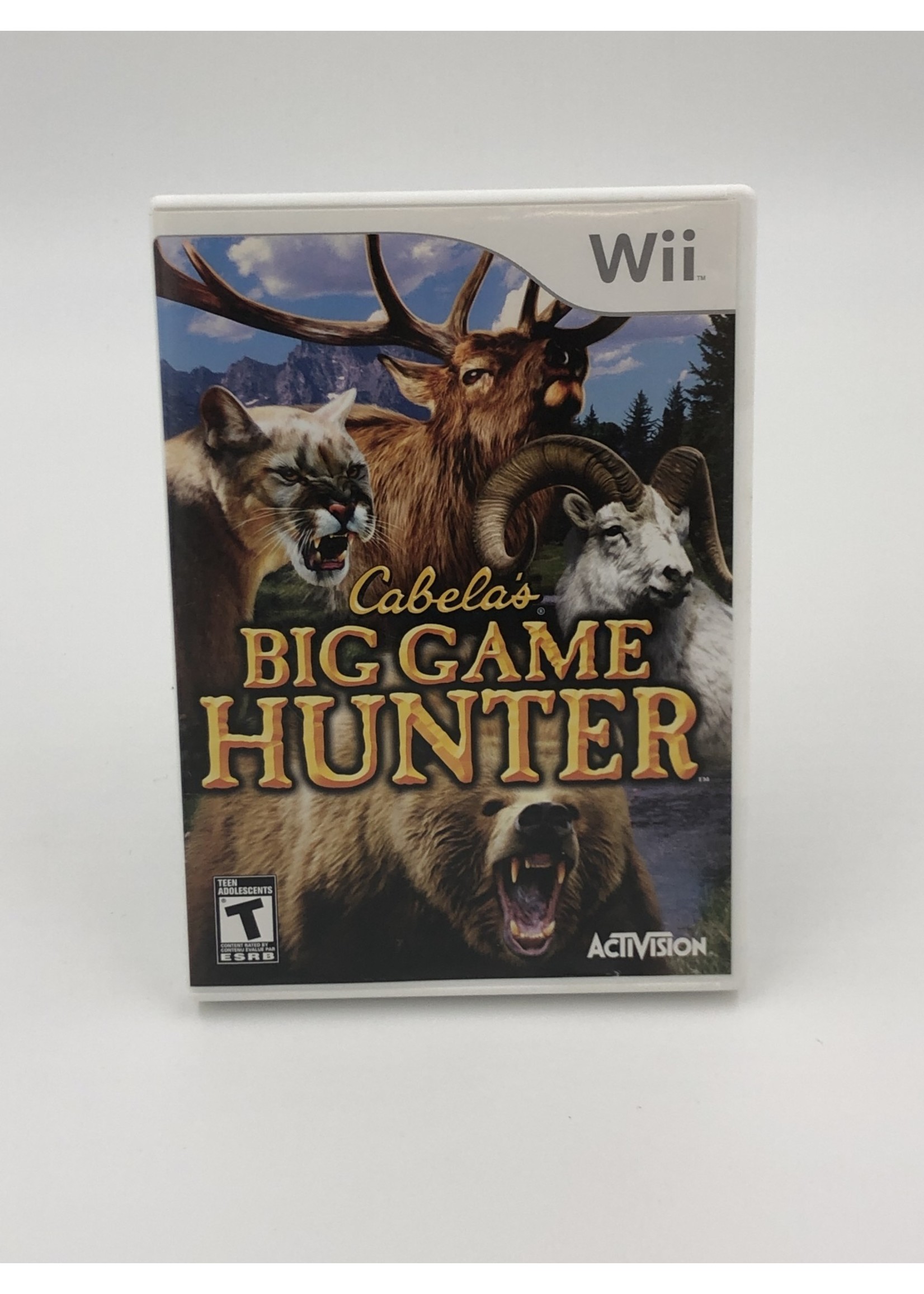 Nintendo Cabelas Big Game Hunter WII