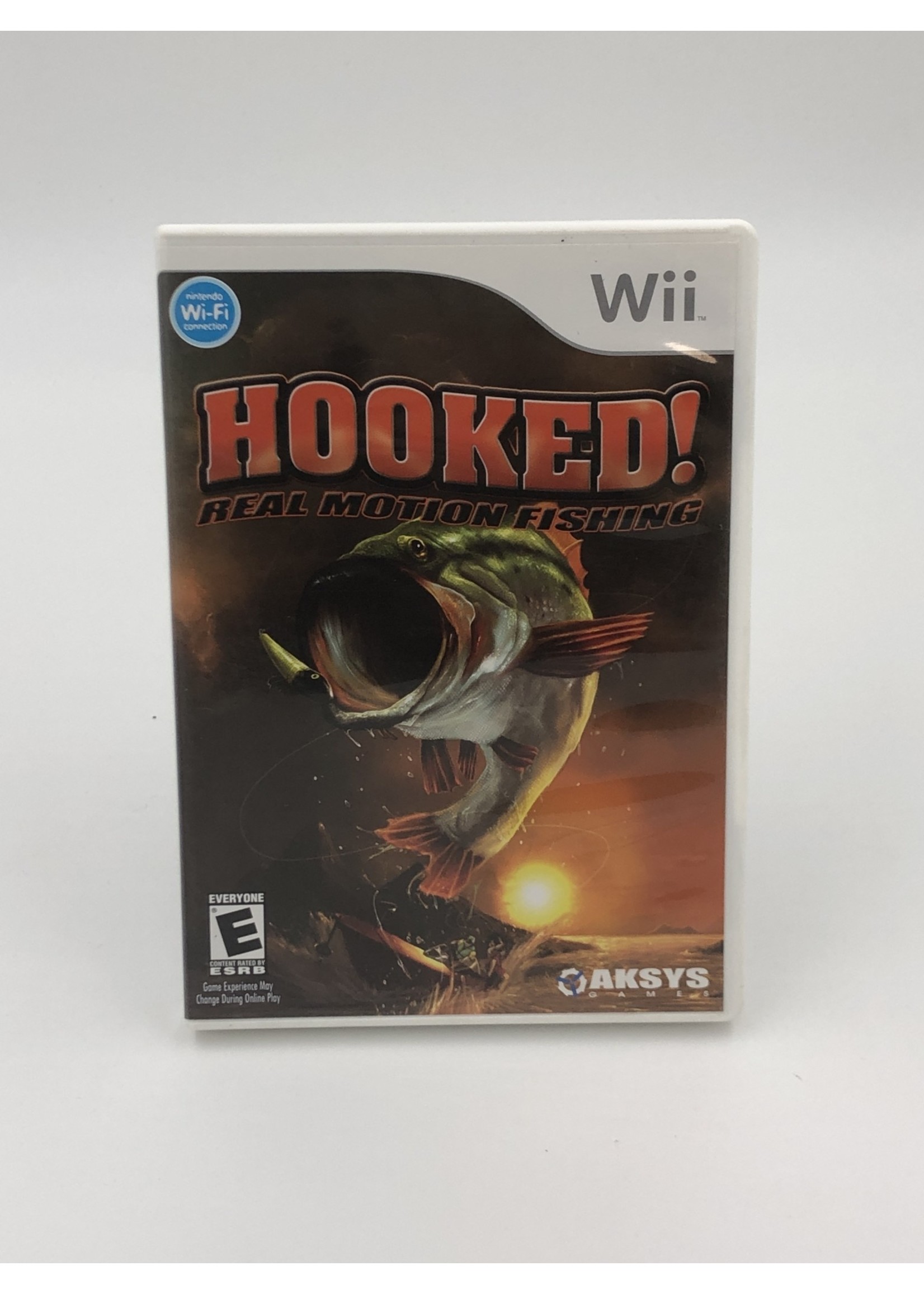 Nintendo Hooked Real Motion Fishing WII