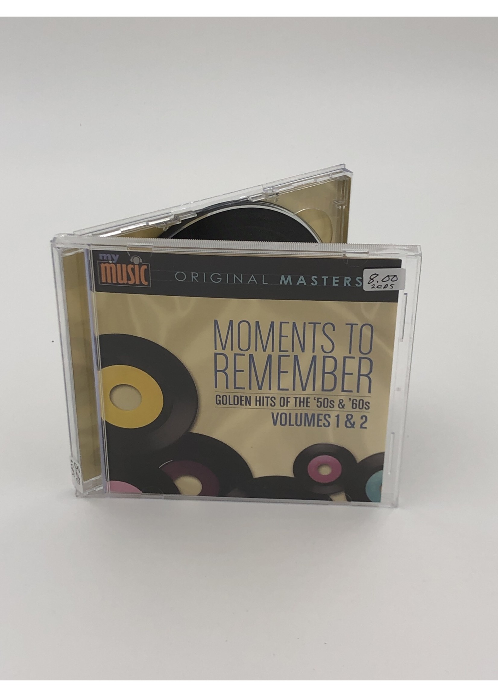 CD Moments To Remember Gold Hits Of The 50 & 60 Vol 1 And 2