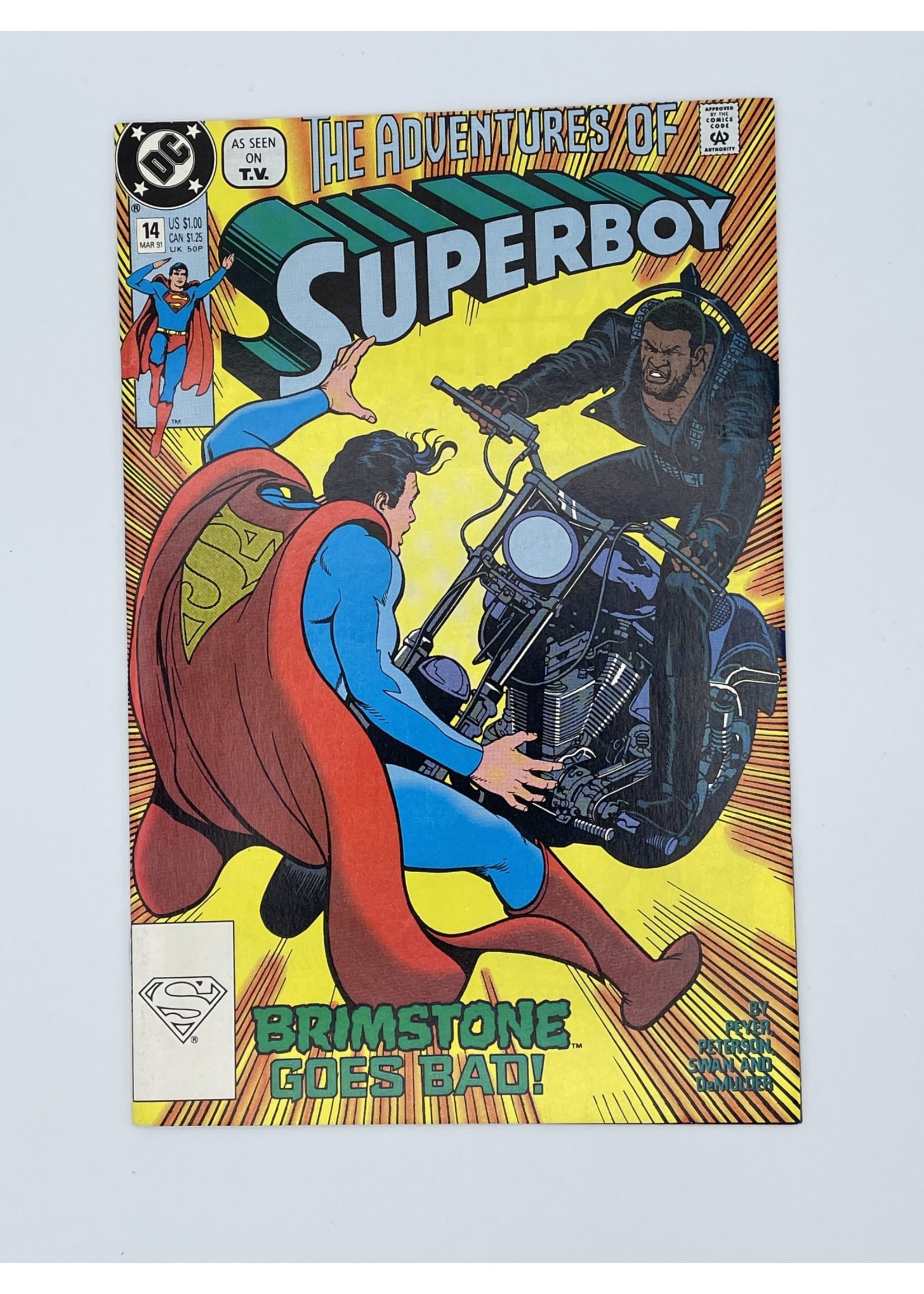 DC Superboy #14 Dc March 1991