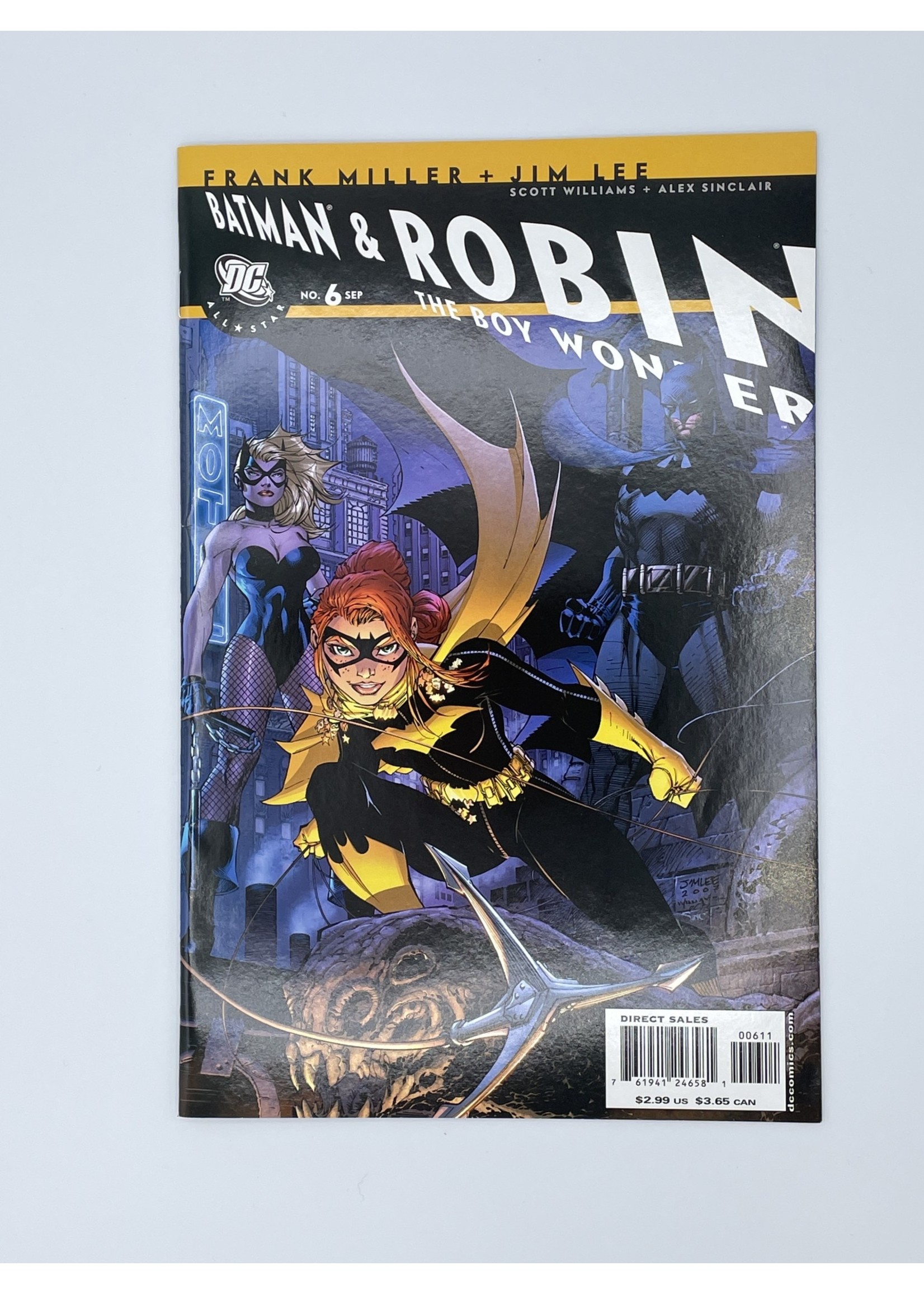 DC Batman And Robin The Boy Wonder #6 Dc September 2007