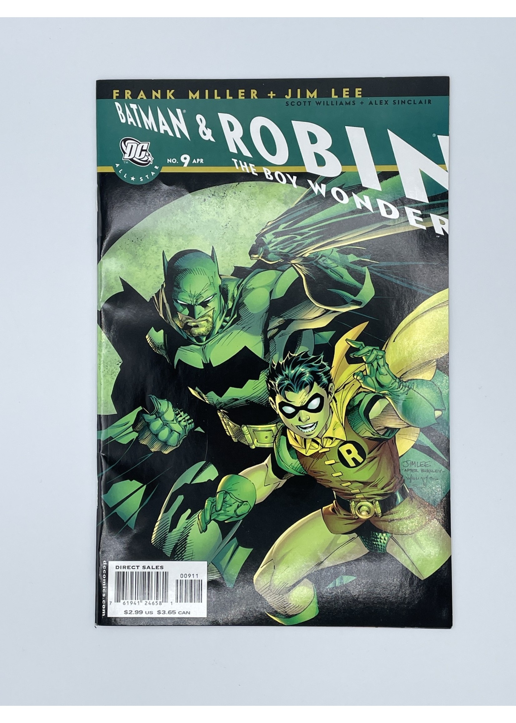 DC Batman And Robin The Boy Wonder #9 Dc April 2008
