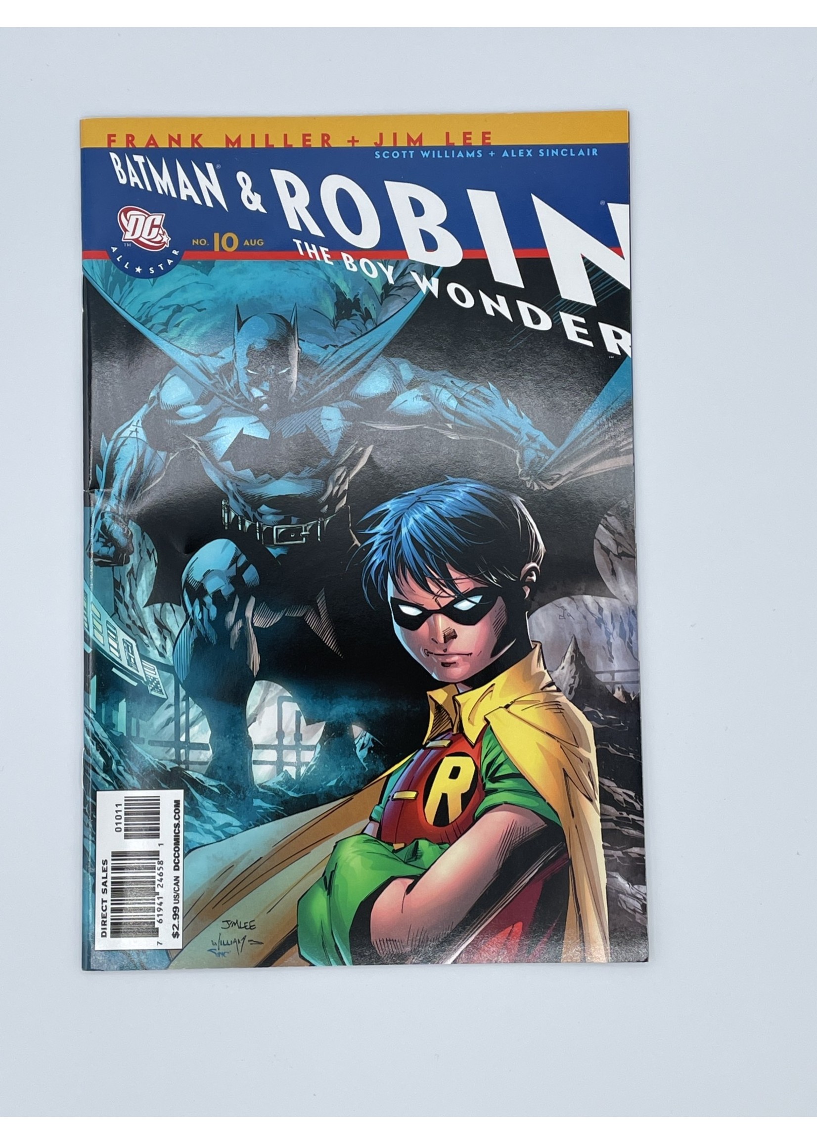 DC Batman And Robin The Boy Wonder #10 Dc August 2008