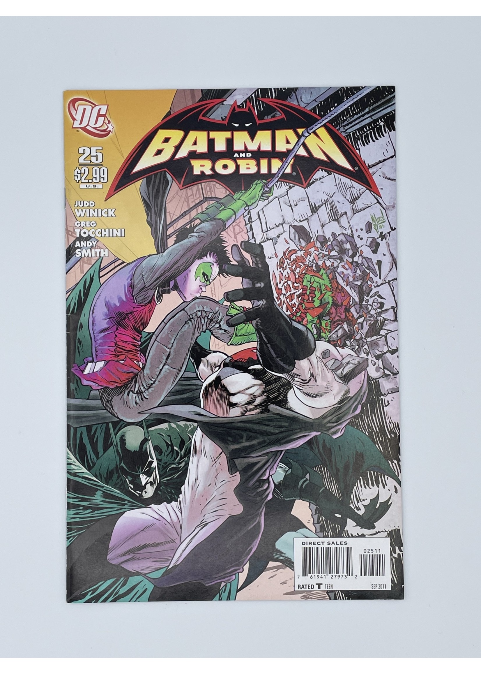DC Batman And Robin #25 Dc September 2011
