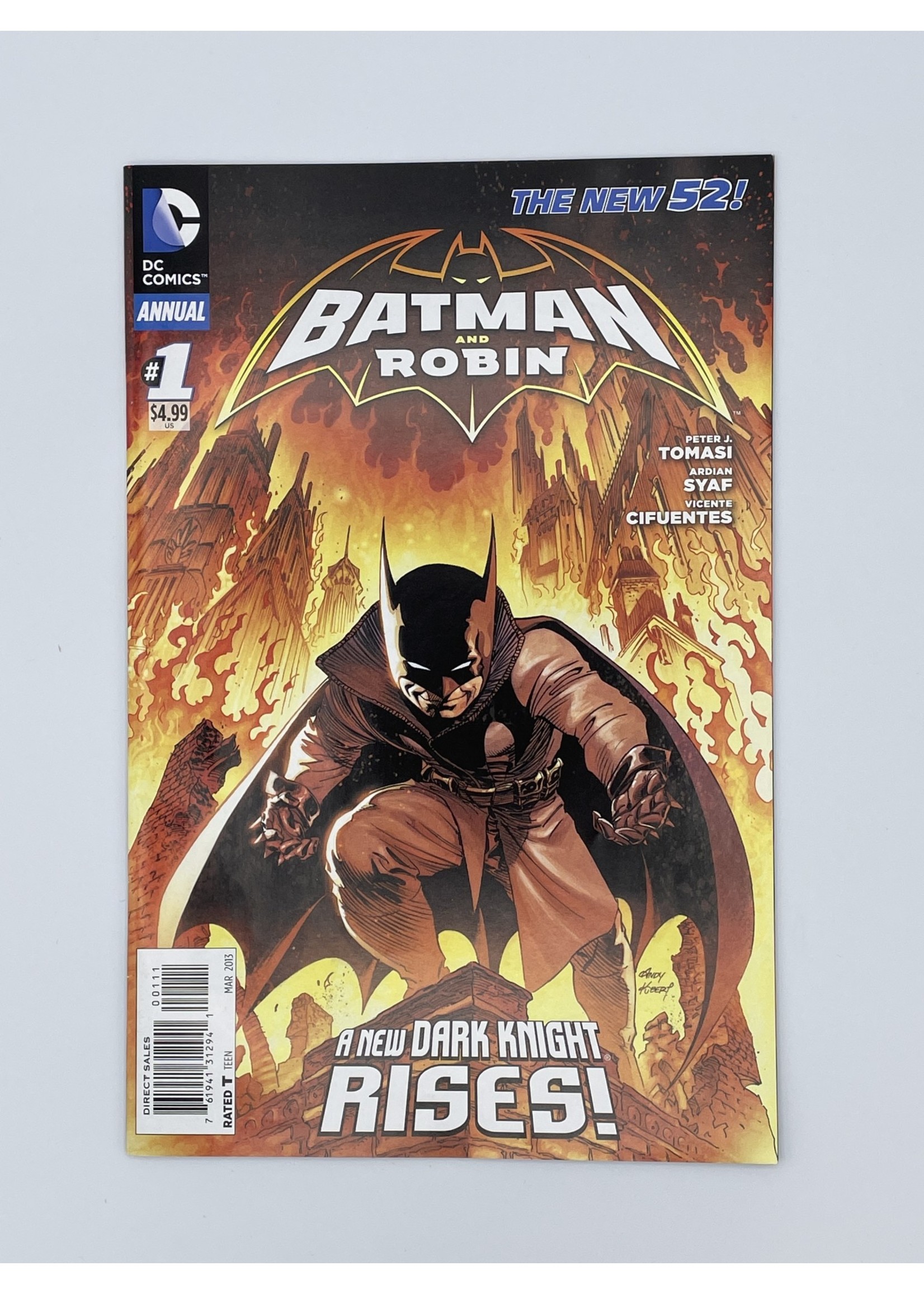 DC Batman And Robin #1 Annual Dc March 2013