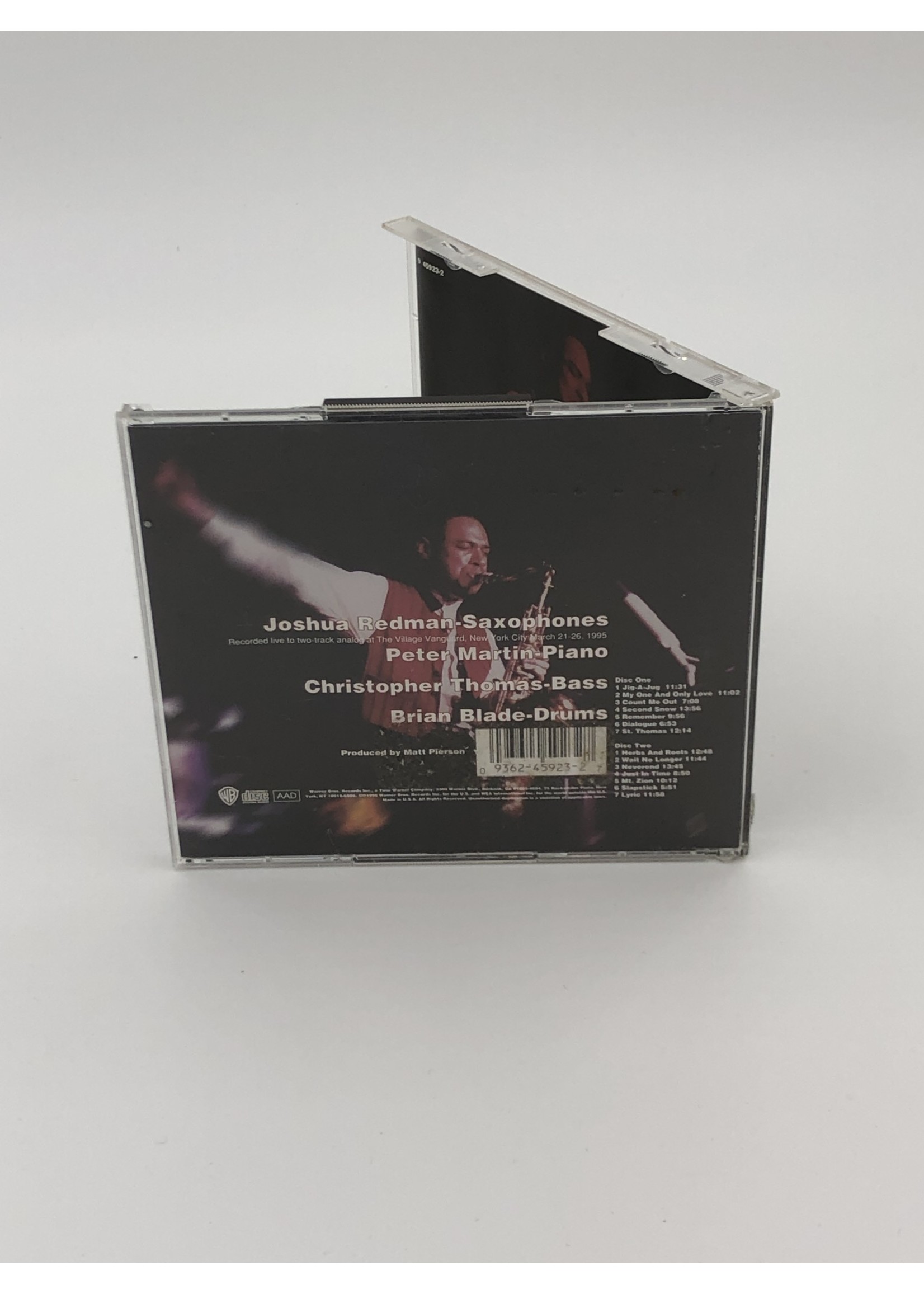 CD Joshua Redman Quartet Spirit of the Moment Live at the Village Vanguard 2 CD
