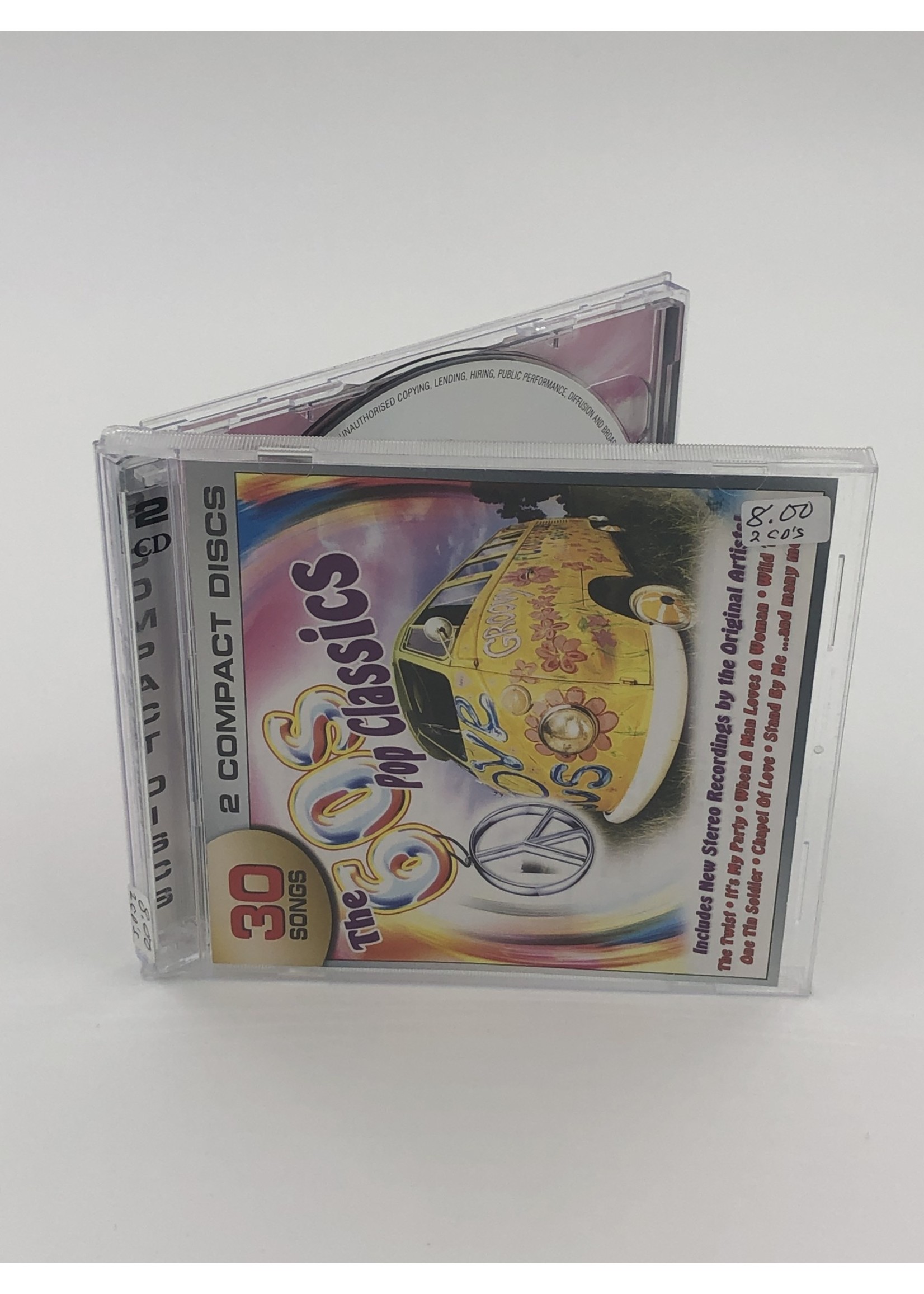 CD The 60s Pop Classics Various Artists 2 CD