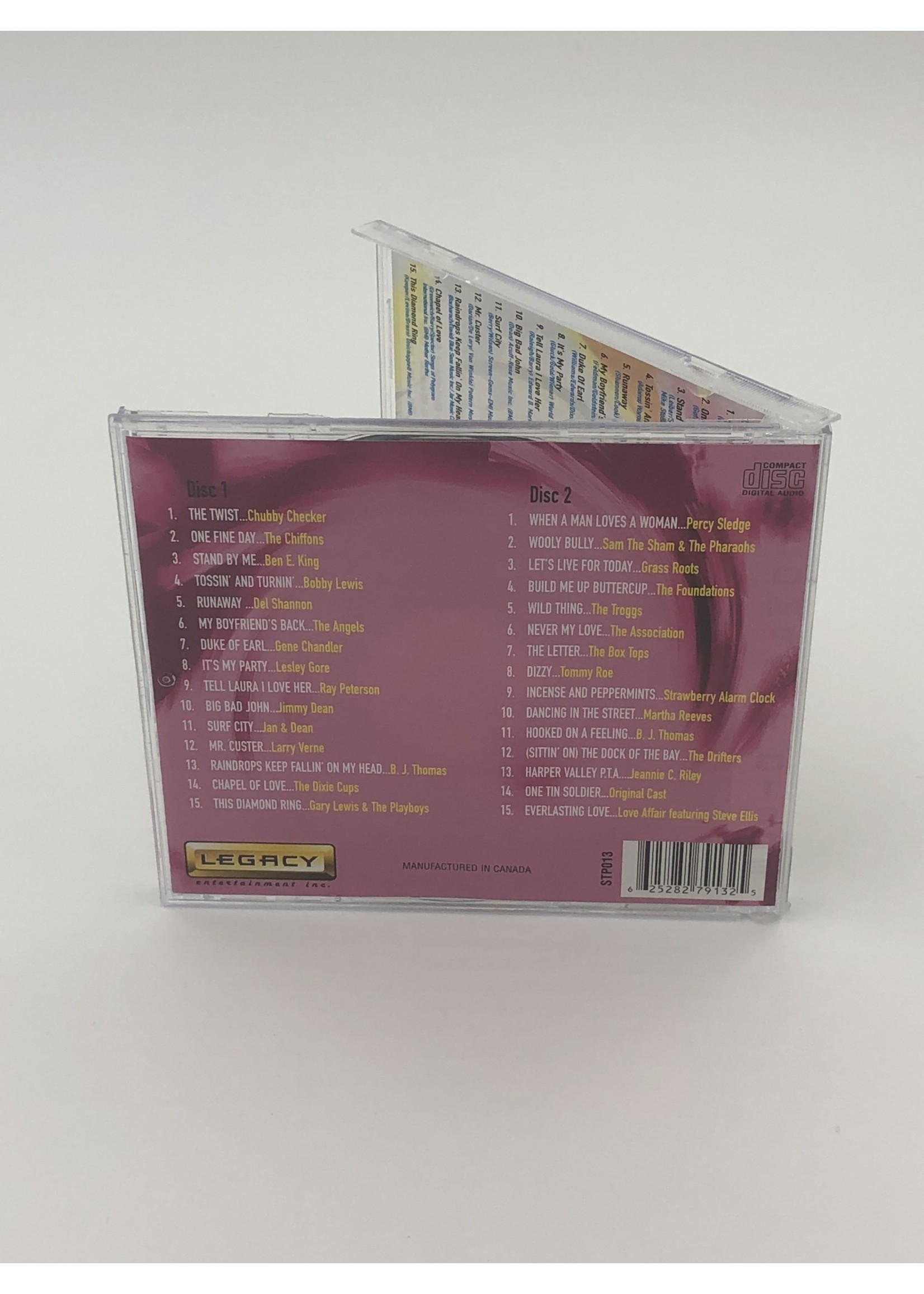 CD The 60s Pop Classics Various Artists 2 CD