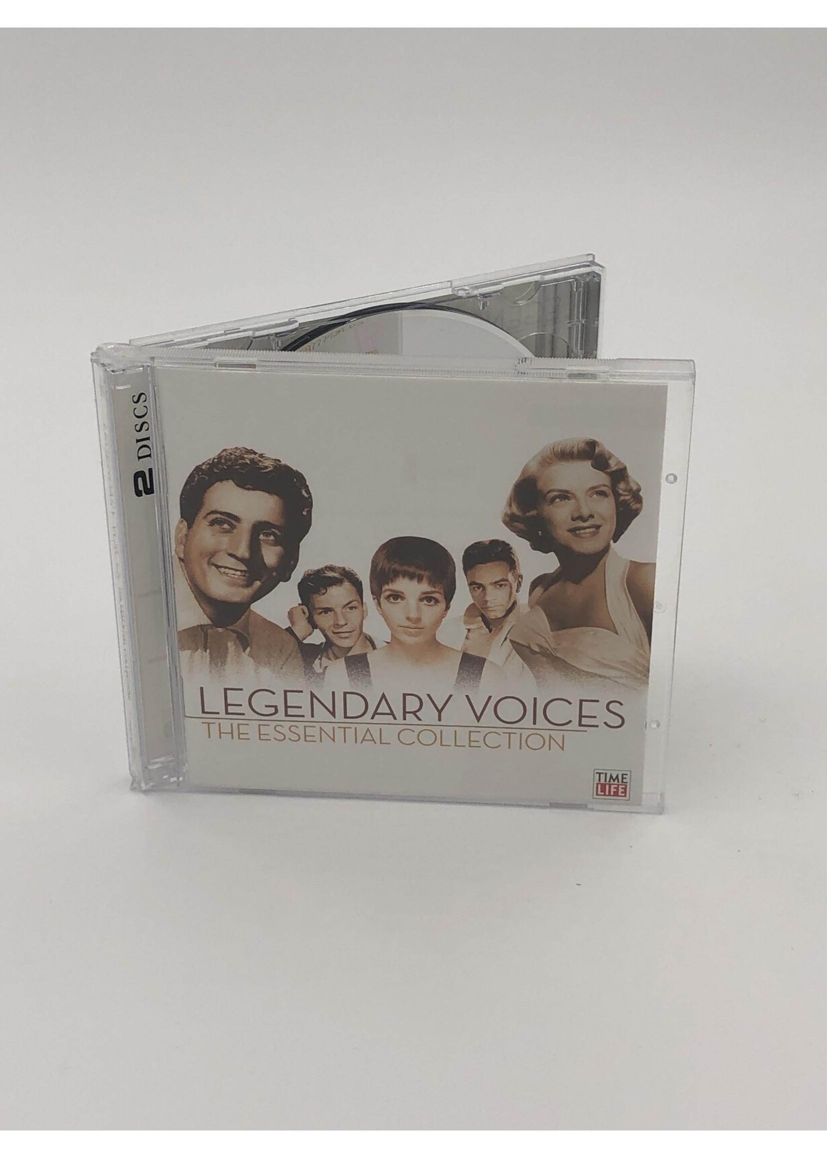 CD Legendary Voices The Essential Collection Time Life 2 Cd