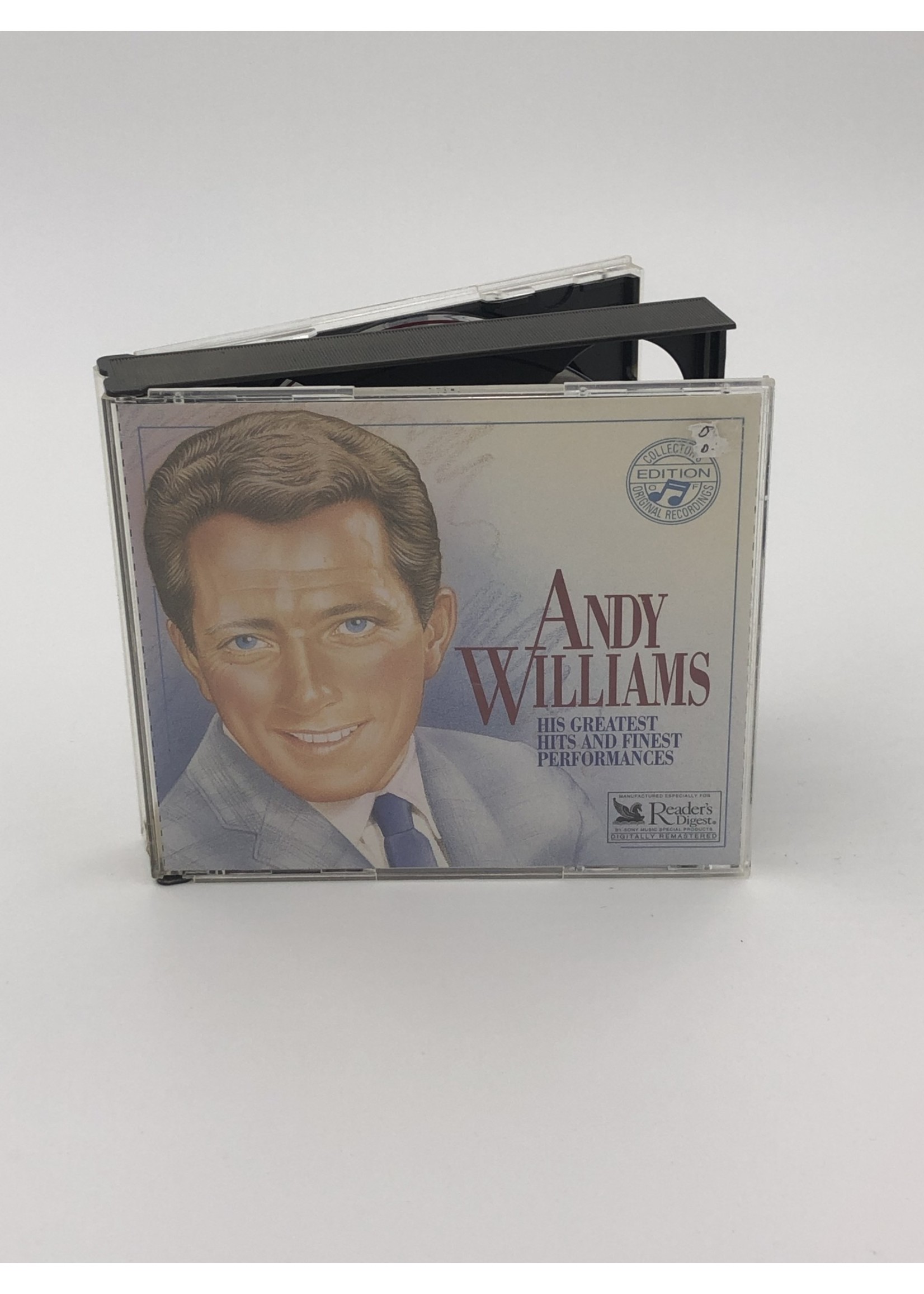 CD Andy Williams His Greatest Hits and Finest Performances 3 CD