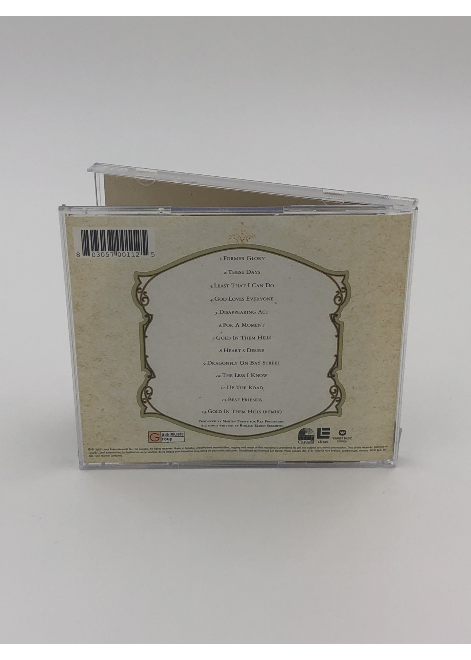 CD Ron Sexsmith Cobblestone Runway 2 CD