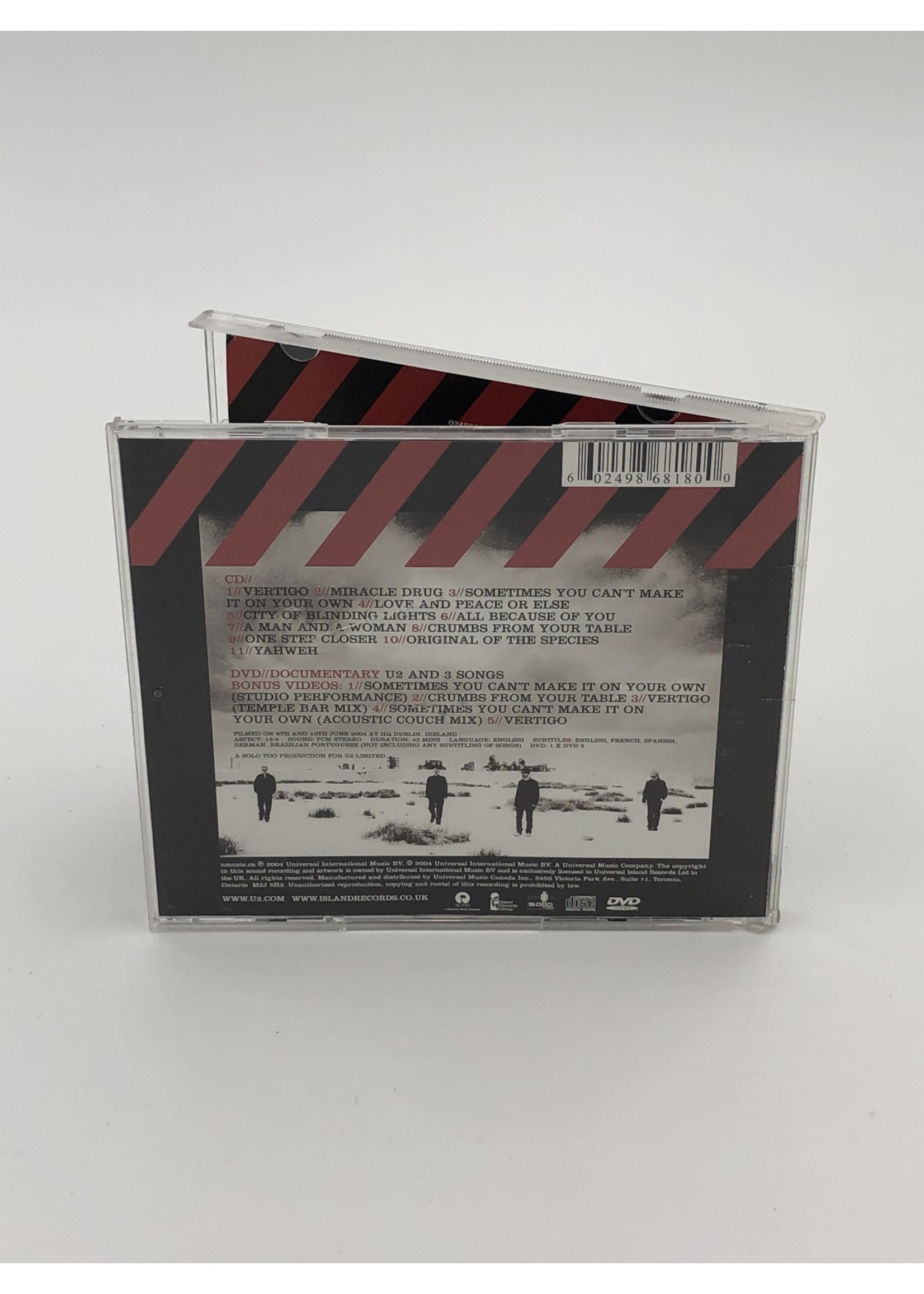 CD U2 How to Dismantle an Atomic Bomb 2 CD