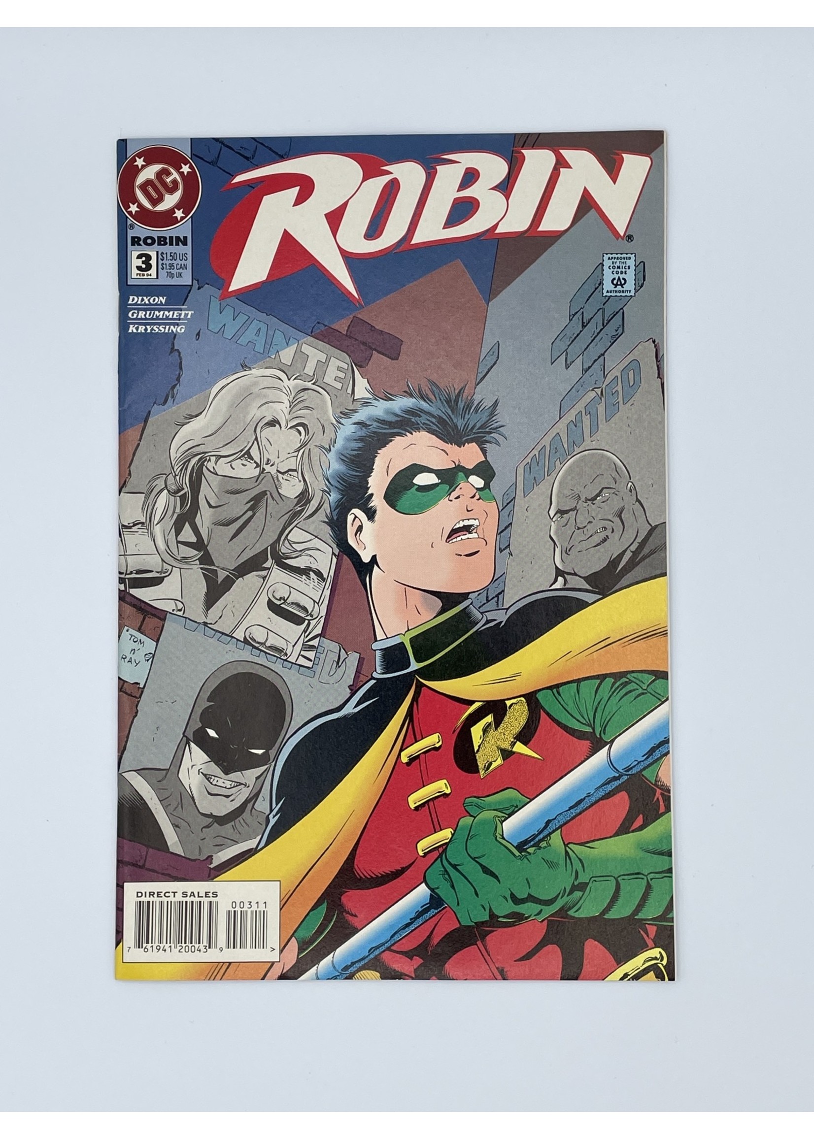 DC Robin #3 Dc February 1994