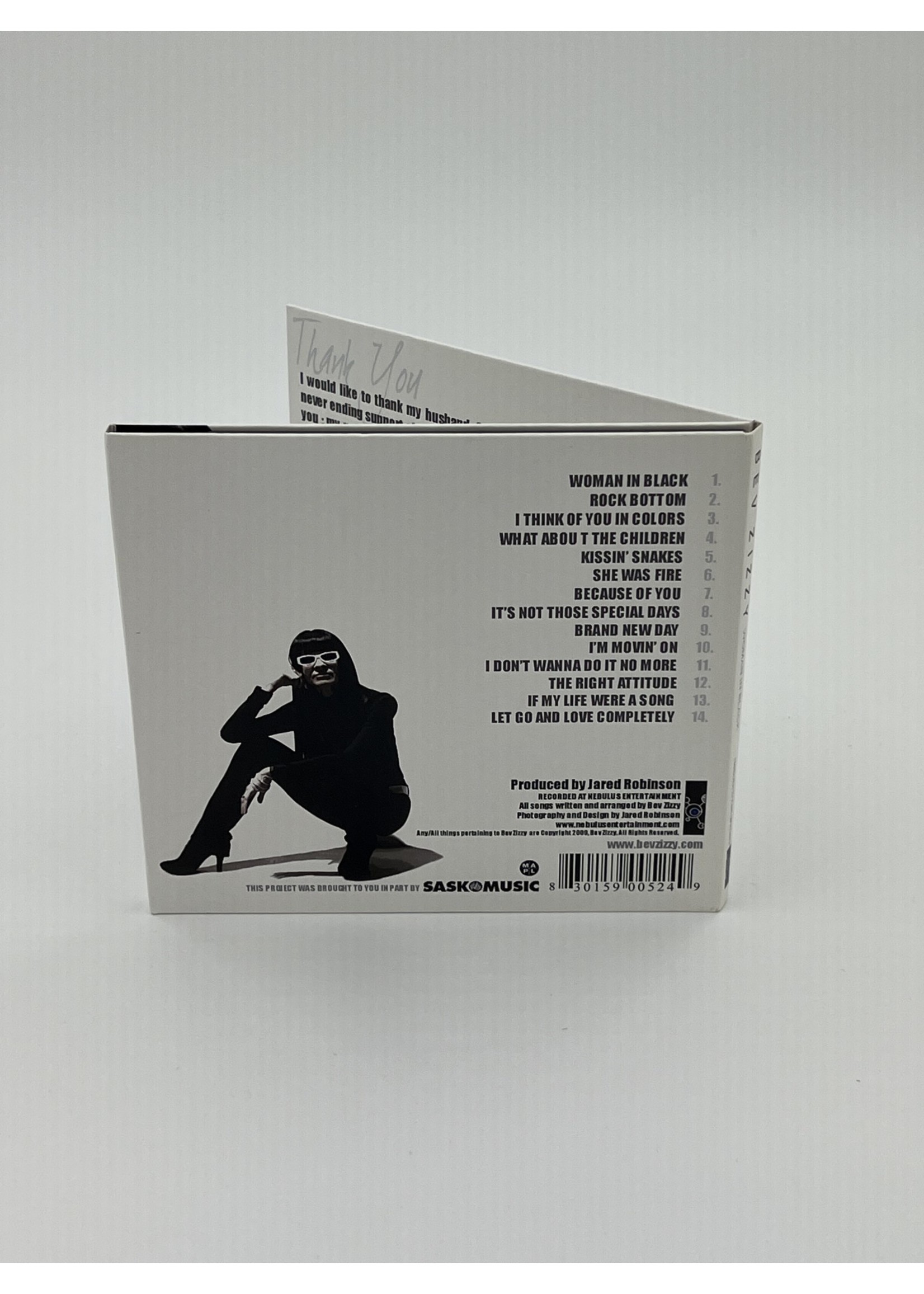 CD Bev Zizzy Woman in Black CD
