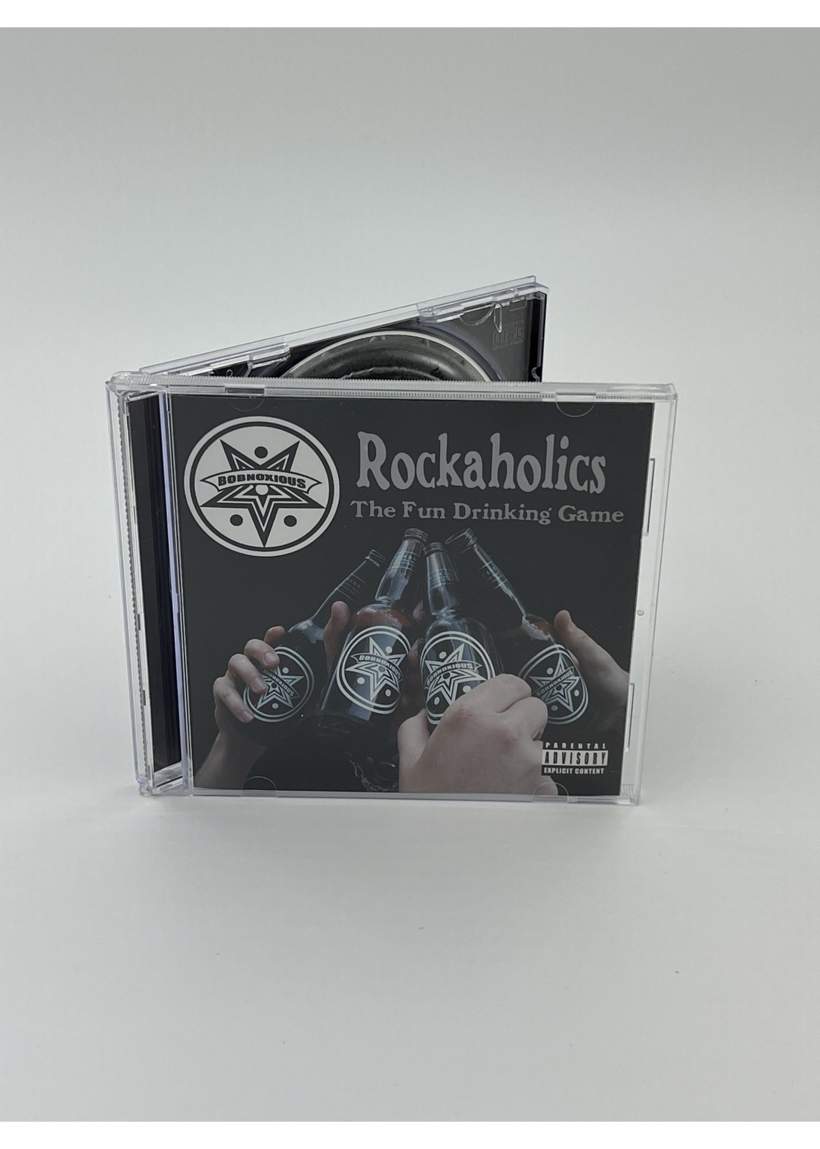 CD Bobnoxious Rockaholics The Fun Drinking Game CD