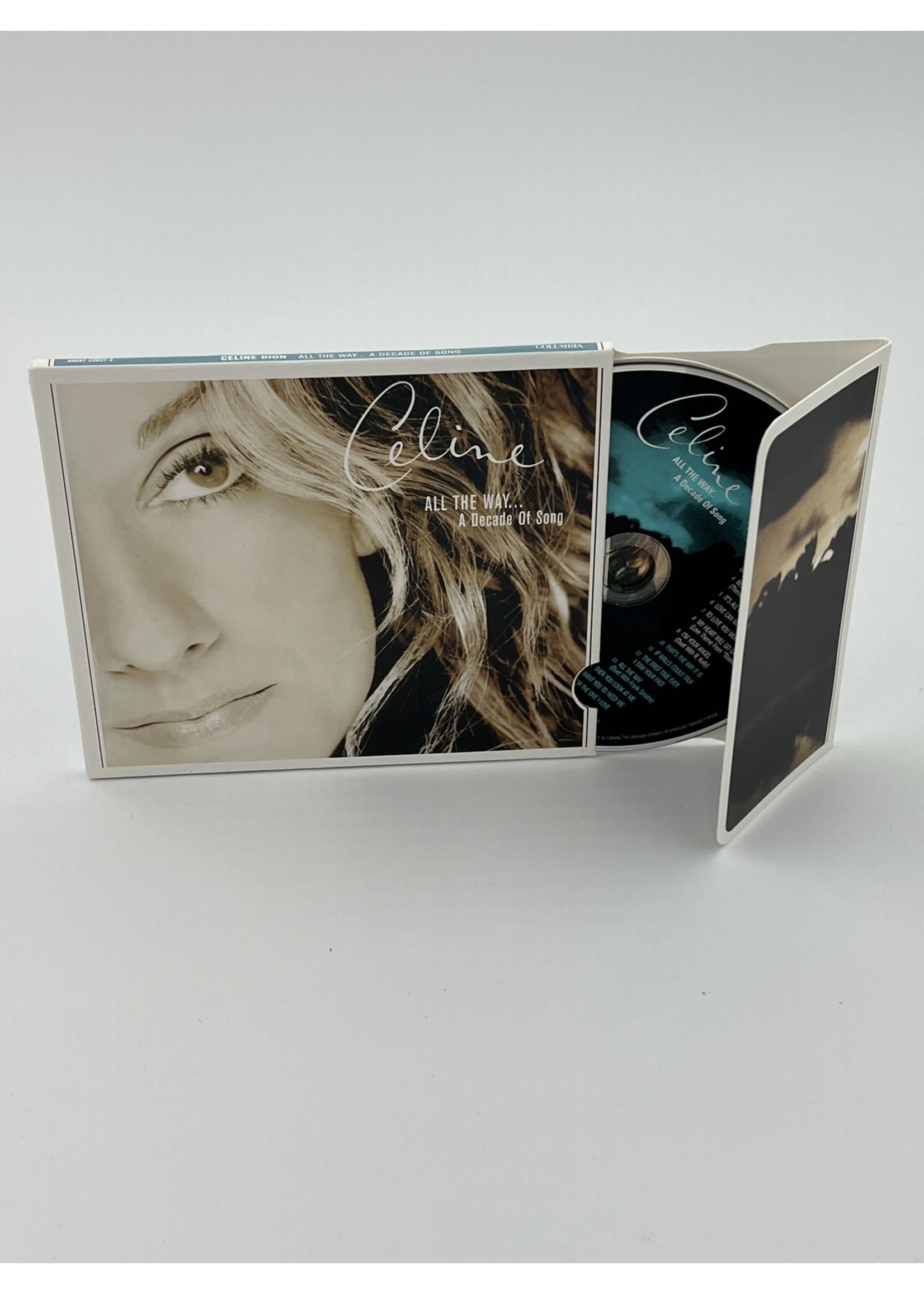 CD Celine Dion All The Way A Decade Of Song Cd
