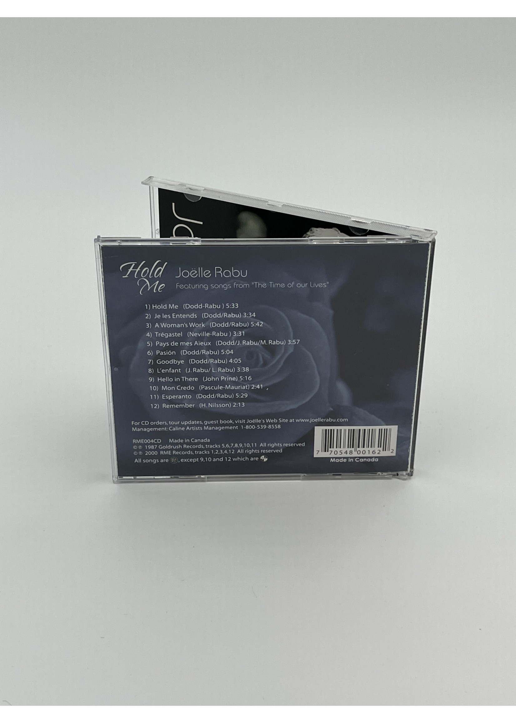 CD Joelle Rabu Hold Me Cd