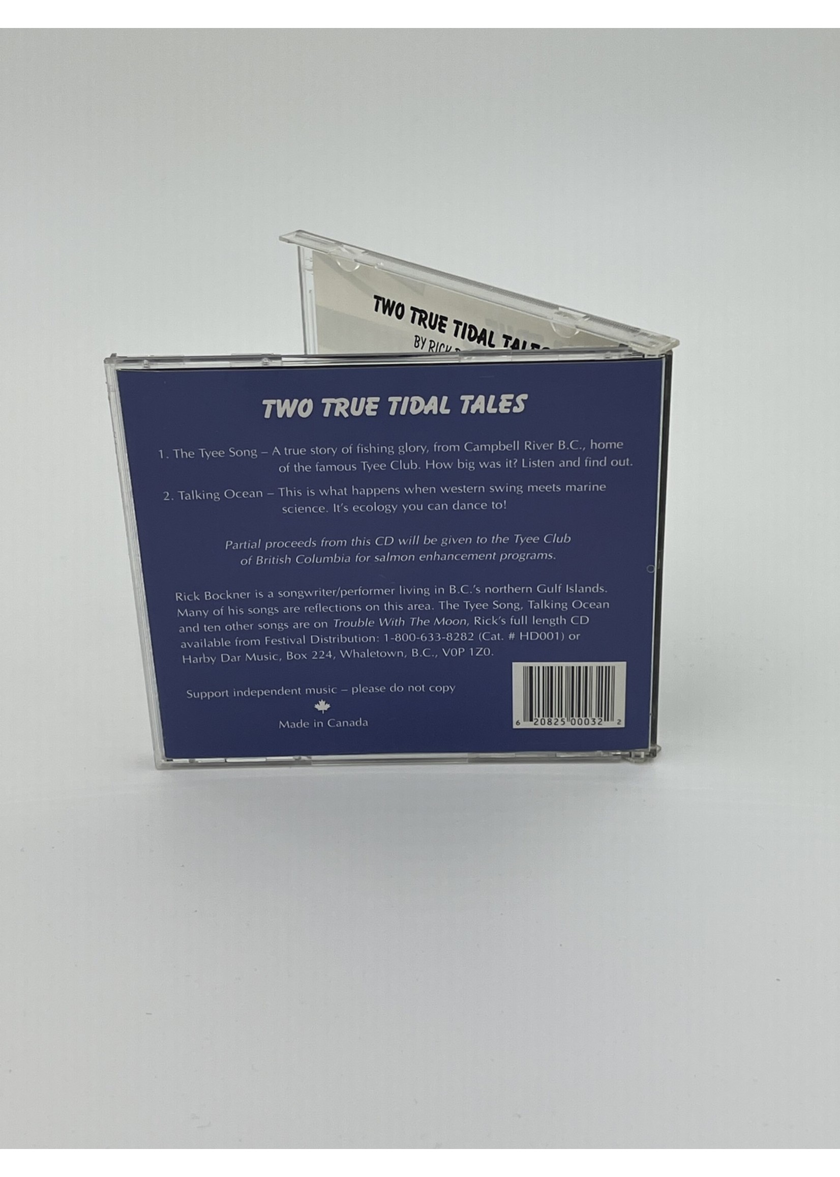 CD Rick Bockner Two True Tidal Tales Cd