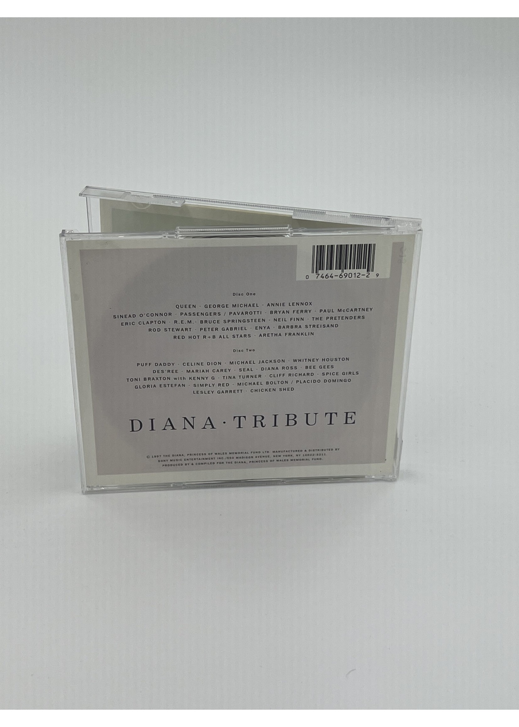 CD Tribute To Diana Princess Of Whales 2 Cd