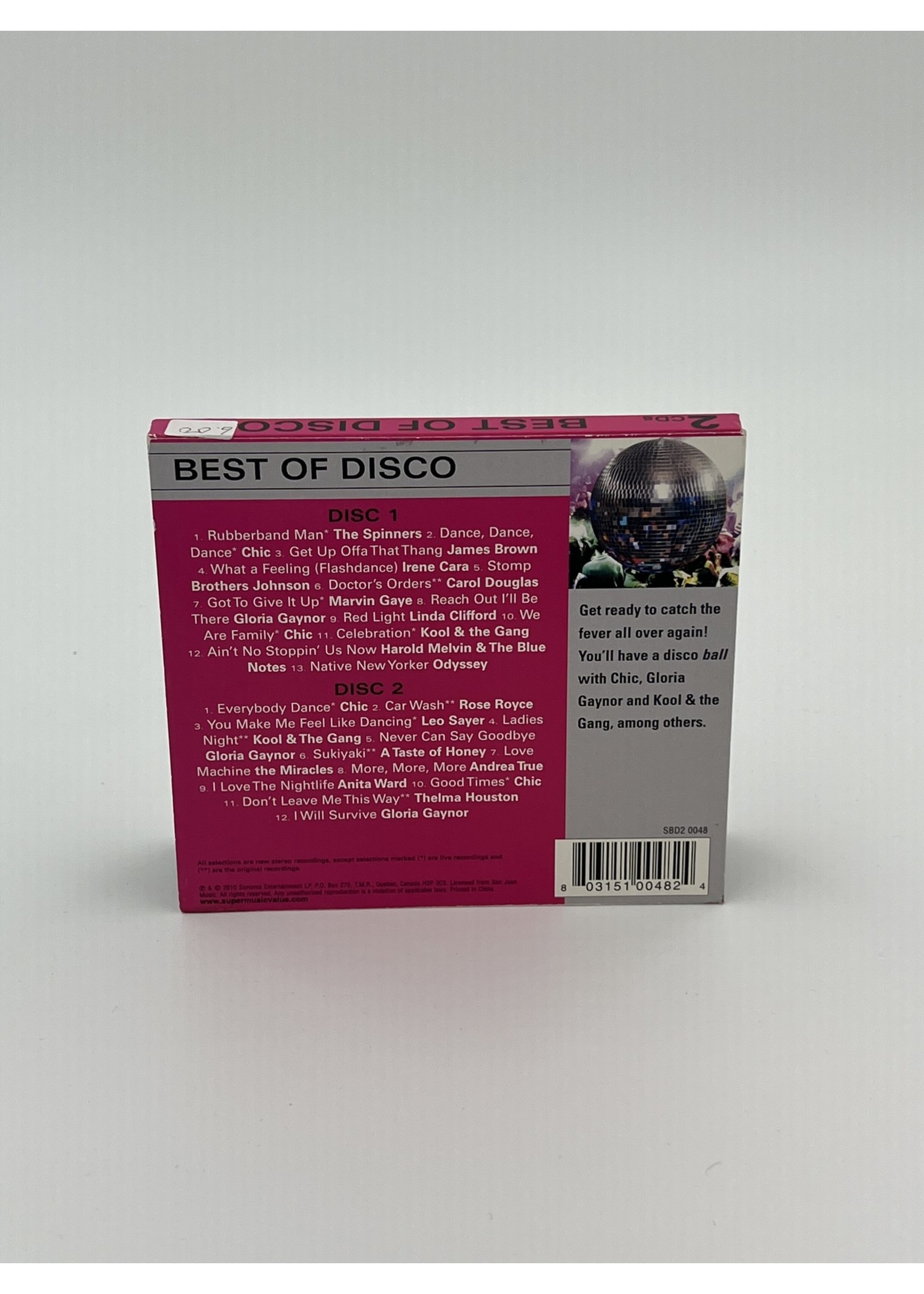 CD Best Of Disco 2 Cd