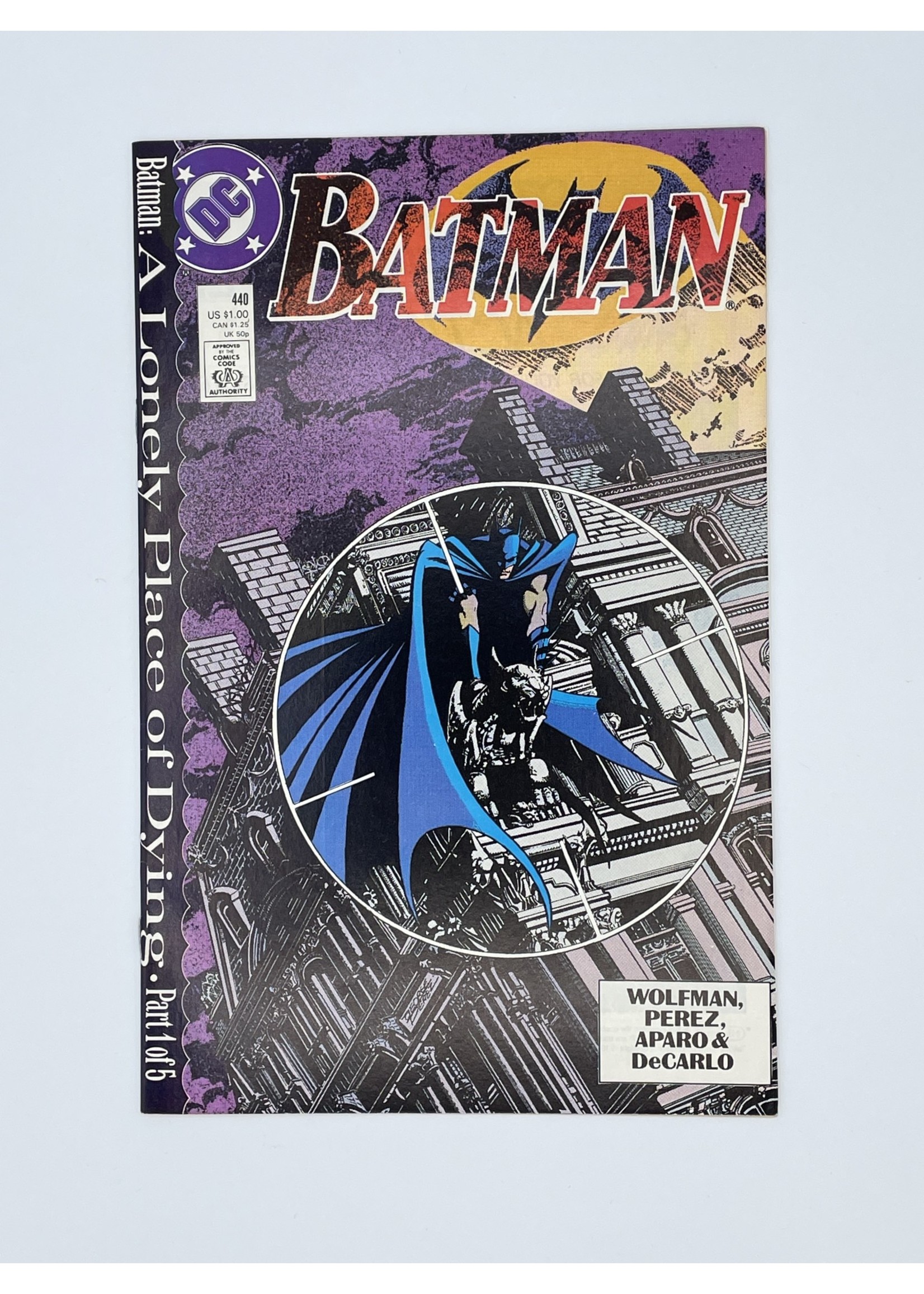 DC Batman #440 Dc October 1989